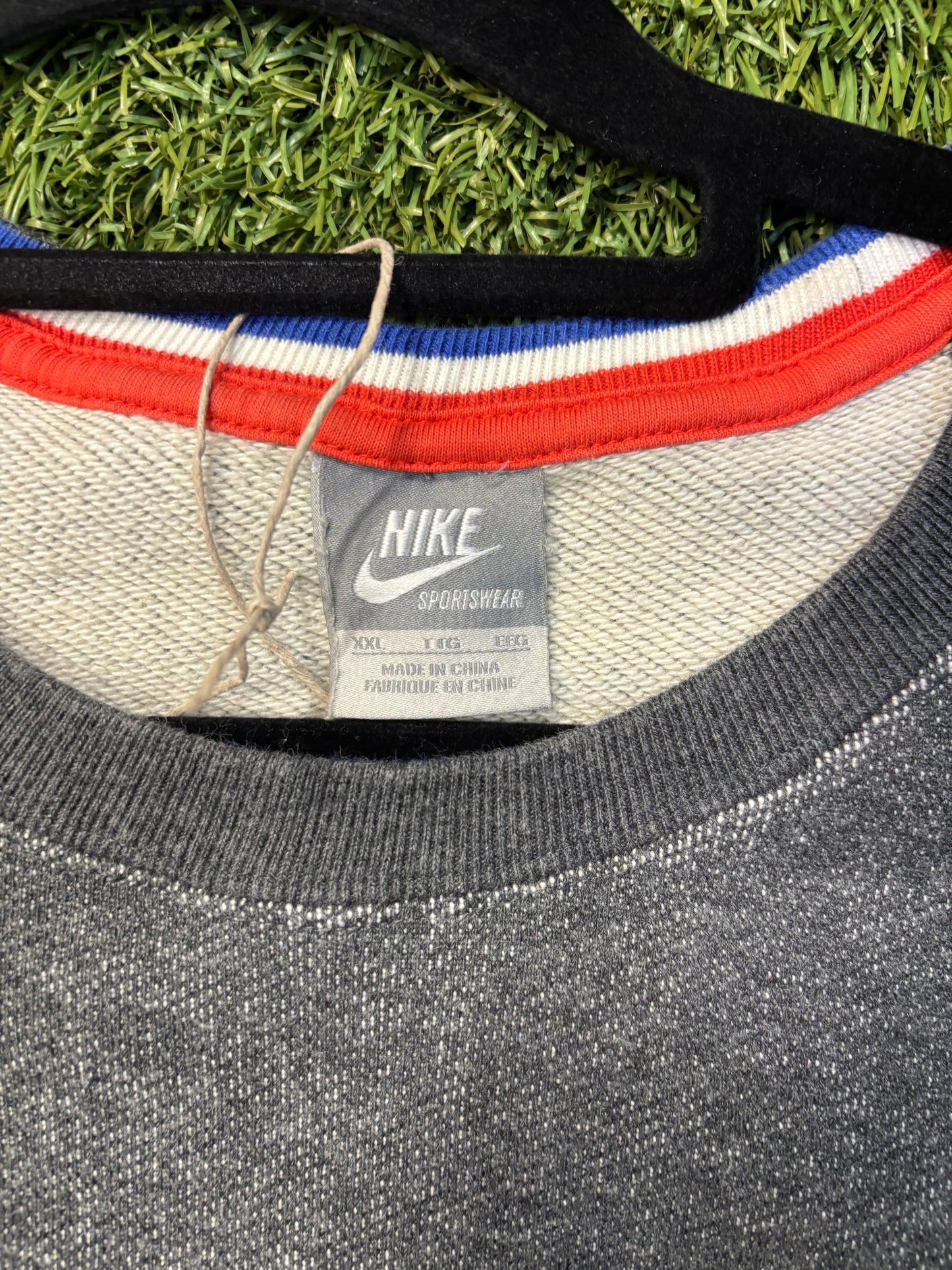 Grey F.F.F. Nike Crew Neck Sweater Size XXL