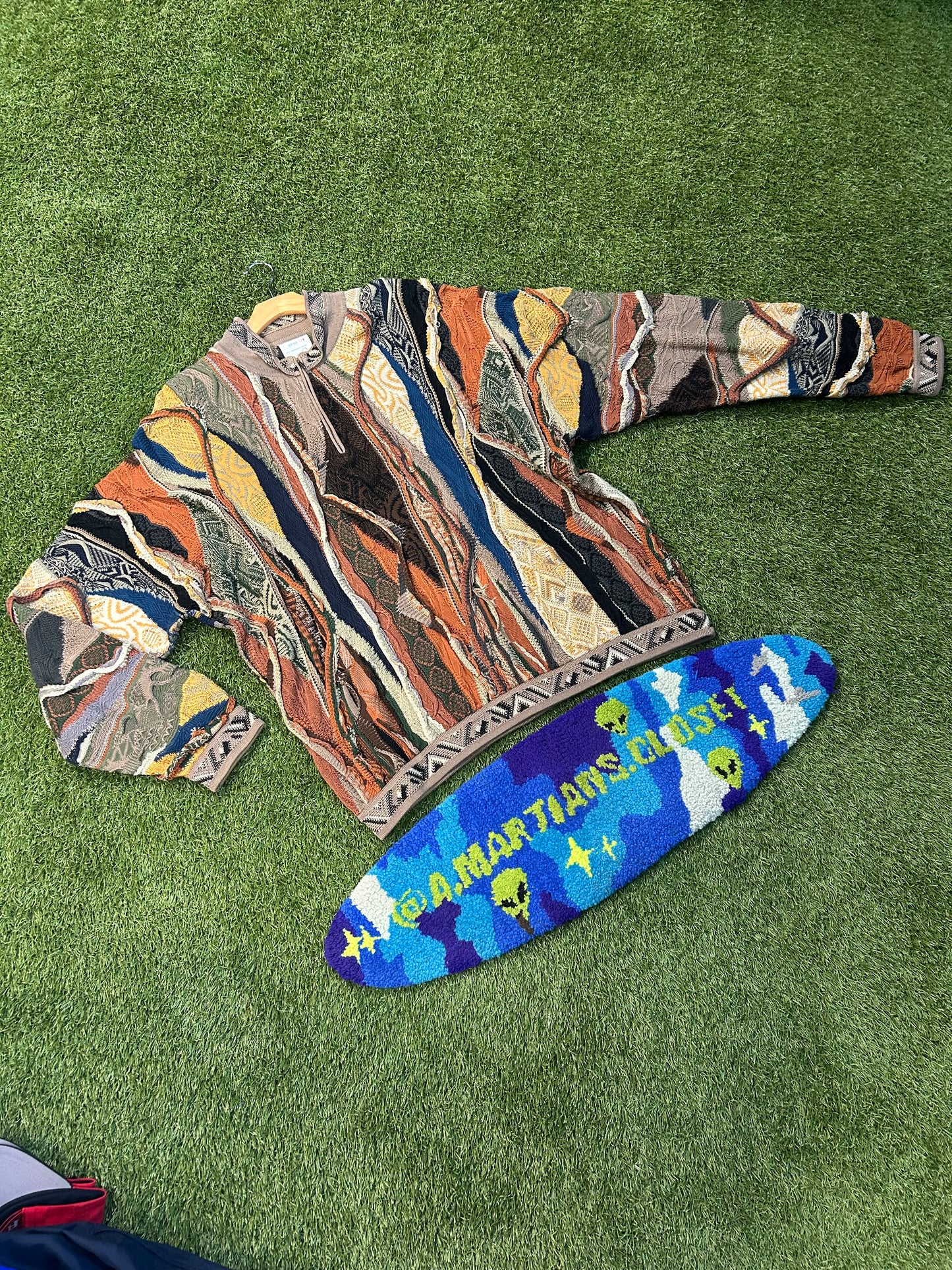 Vintage Coogi HalfZip Sweater