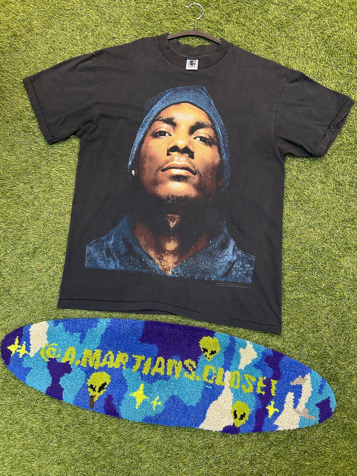 Rare Vintage 1993 Snoop Dog Death Row Merchandise Rap Tee