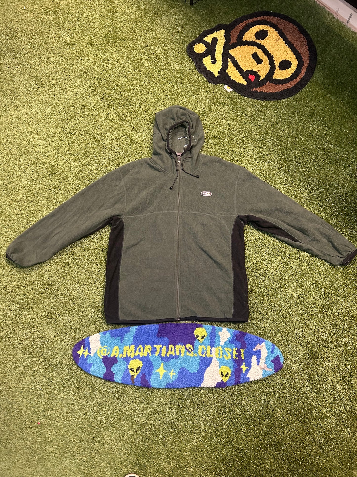 Vintage Starter Single Patch Green Jacket