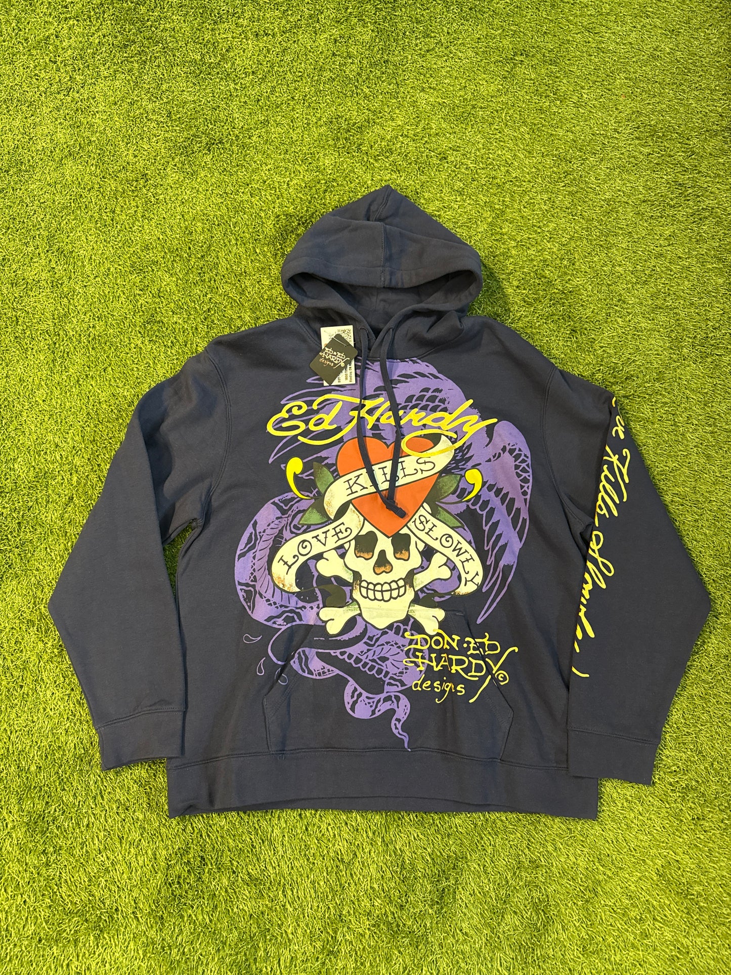 MODERN “ED HARDY” Y2K HOODIE