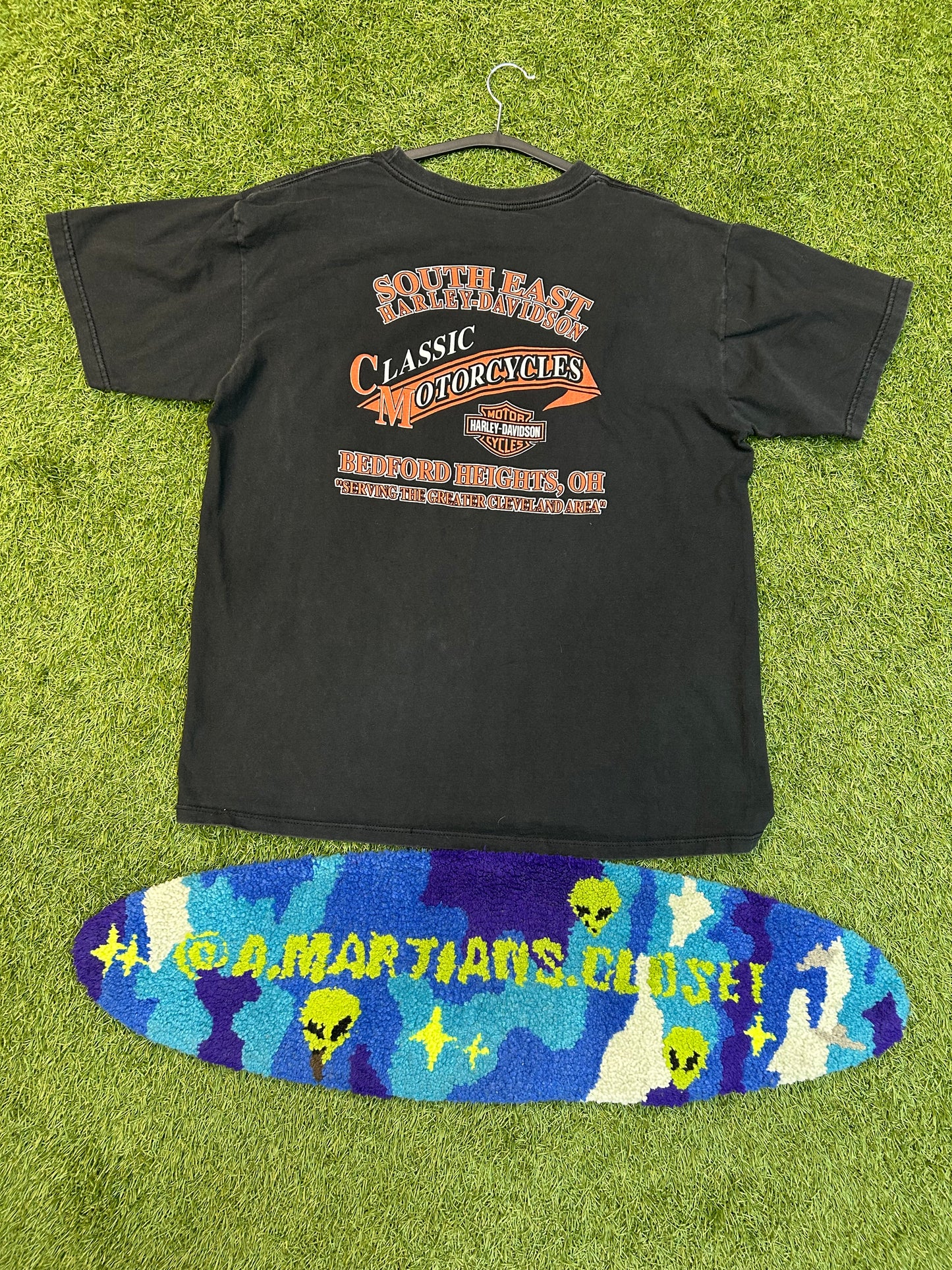 Y2K Harley Davidson Fire Bird Tee