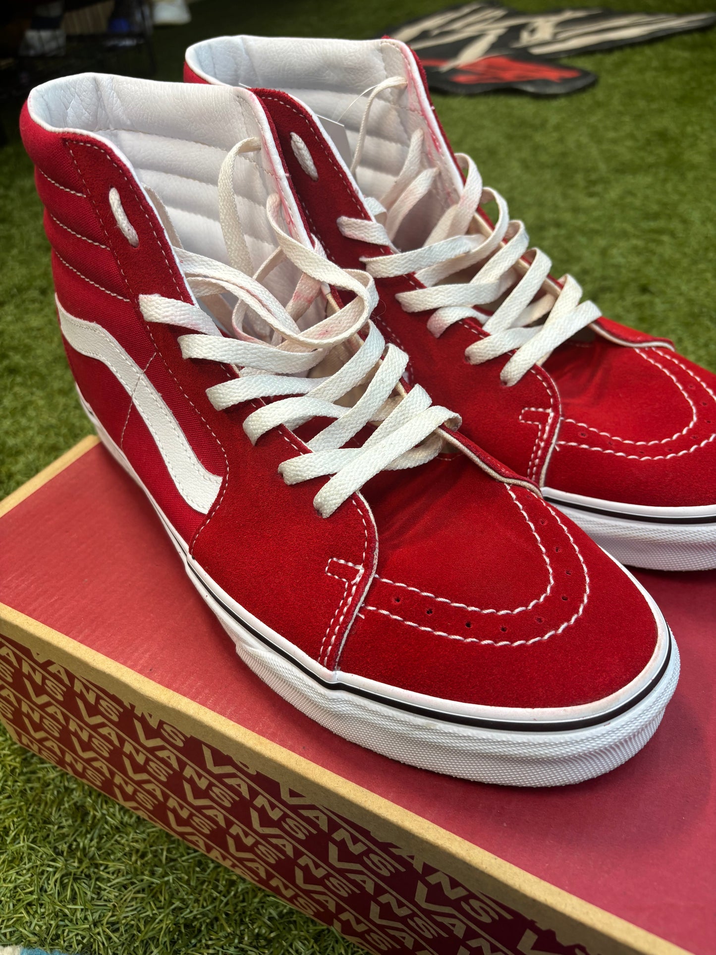 High Top Red Vans