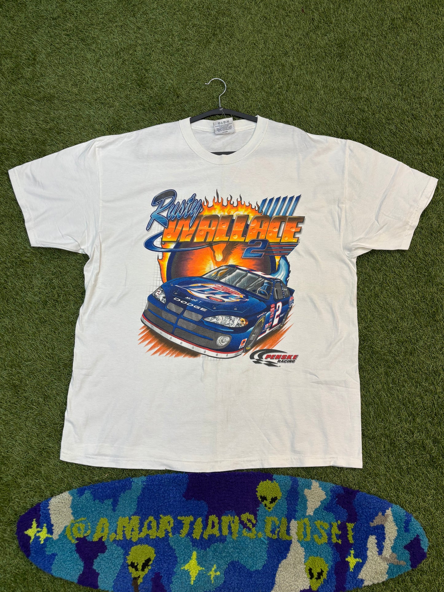 Y2K Rusty Wallace NASCAR Racing Shirt
