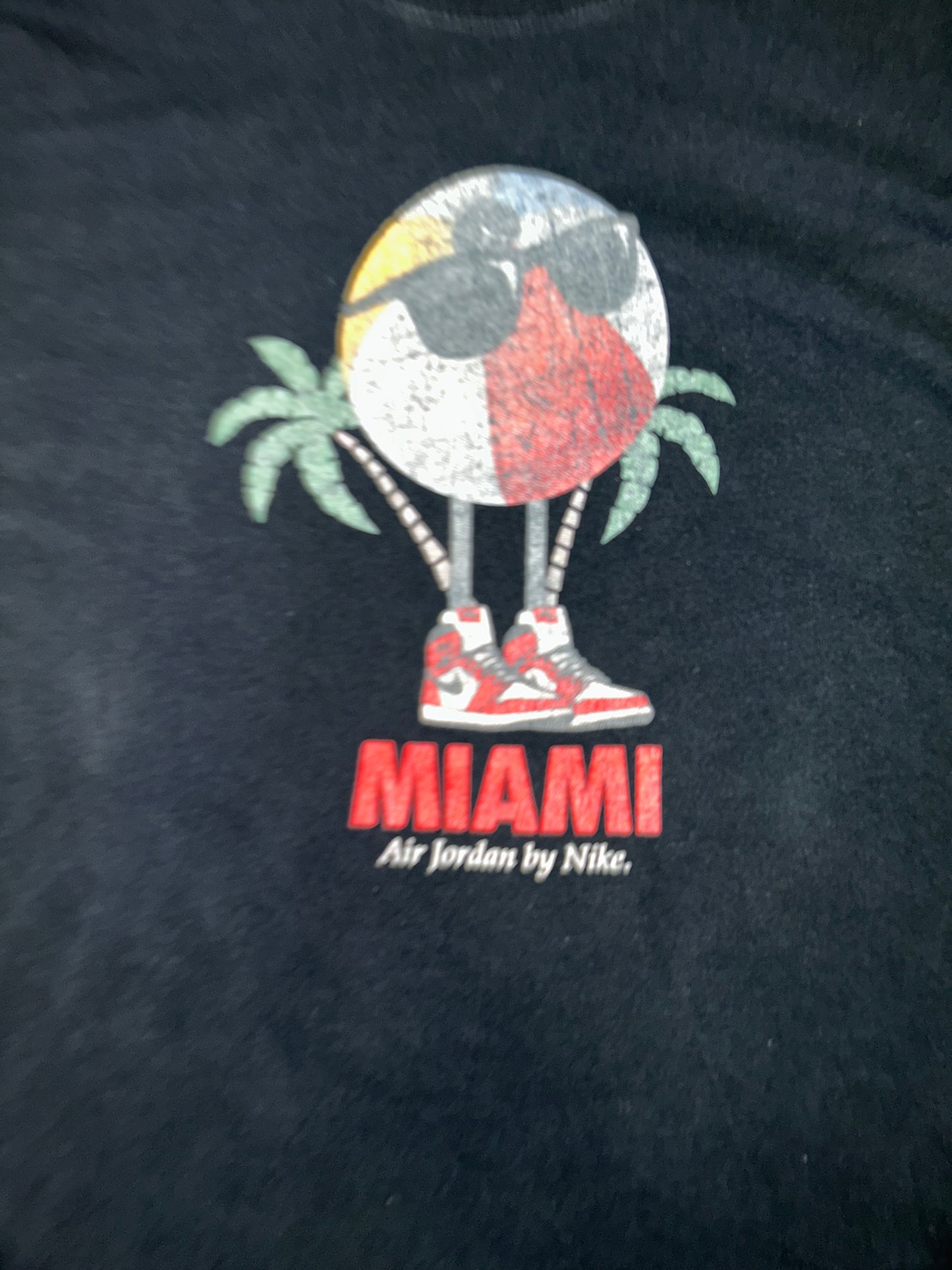 Reprint Air Jordan Miami Nike Tee