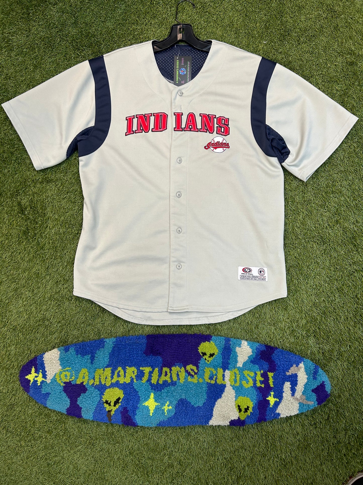 Y2K True Fan Cleveland Indians MLB Jersey