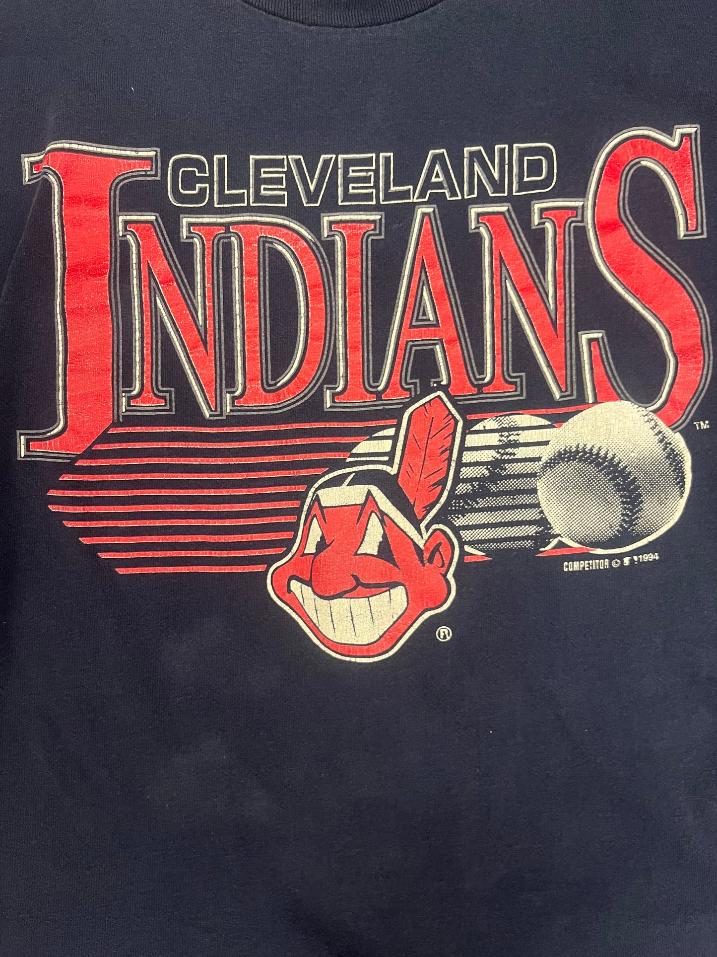 Vintage 1994 Cleveland Indians Baseball Tee