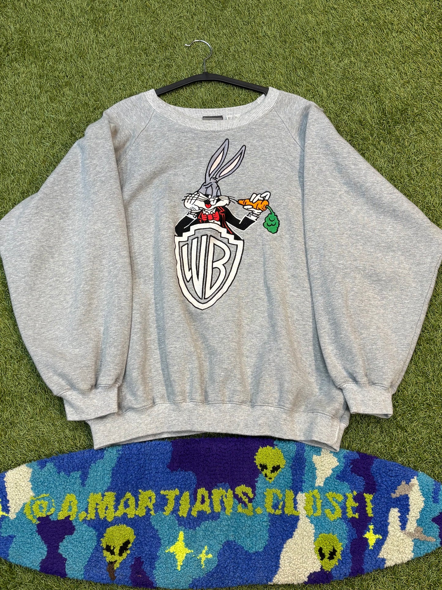 Vintage Bugs Bunny Embroidered Sweatshirt