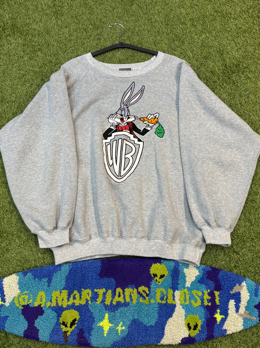 Vintage Bugs Bunny Embroidered Sweatshirt
