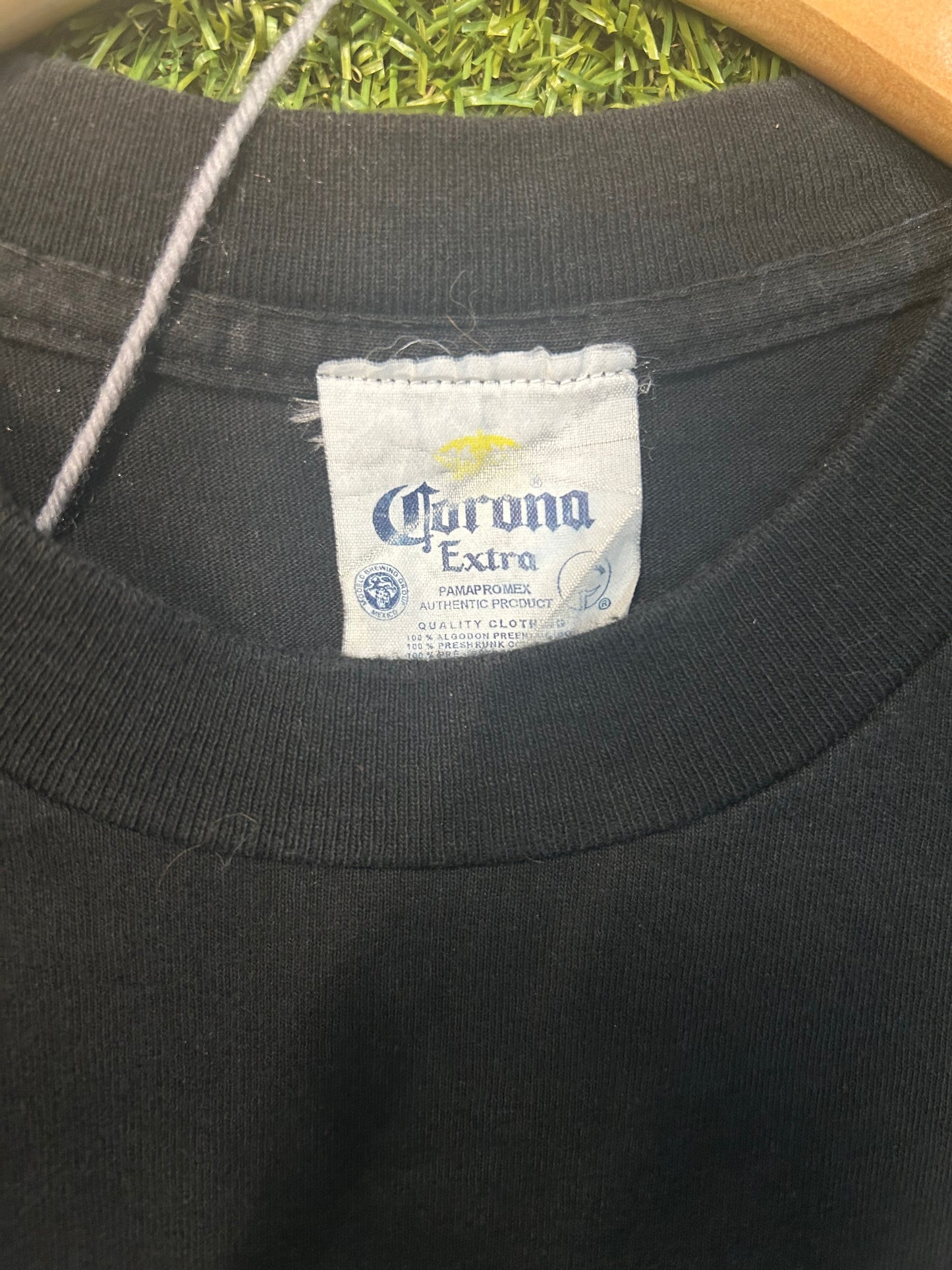 Vintage 90s Corona Extra Cancun Mexico Beer Tee
