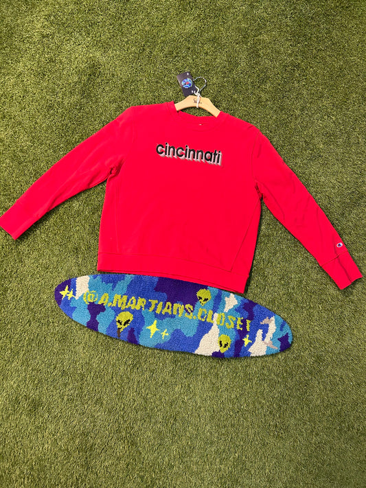 Vintage Champion Cincinnati Embroidered Crewneck