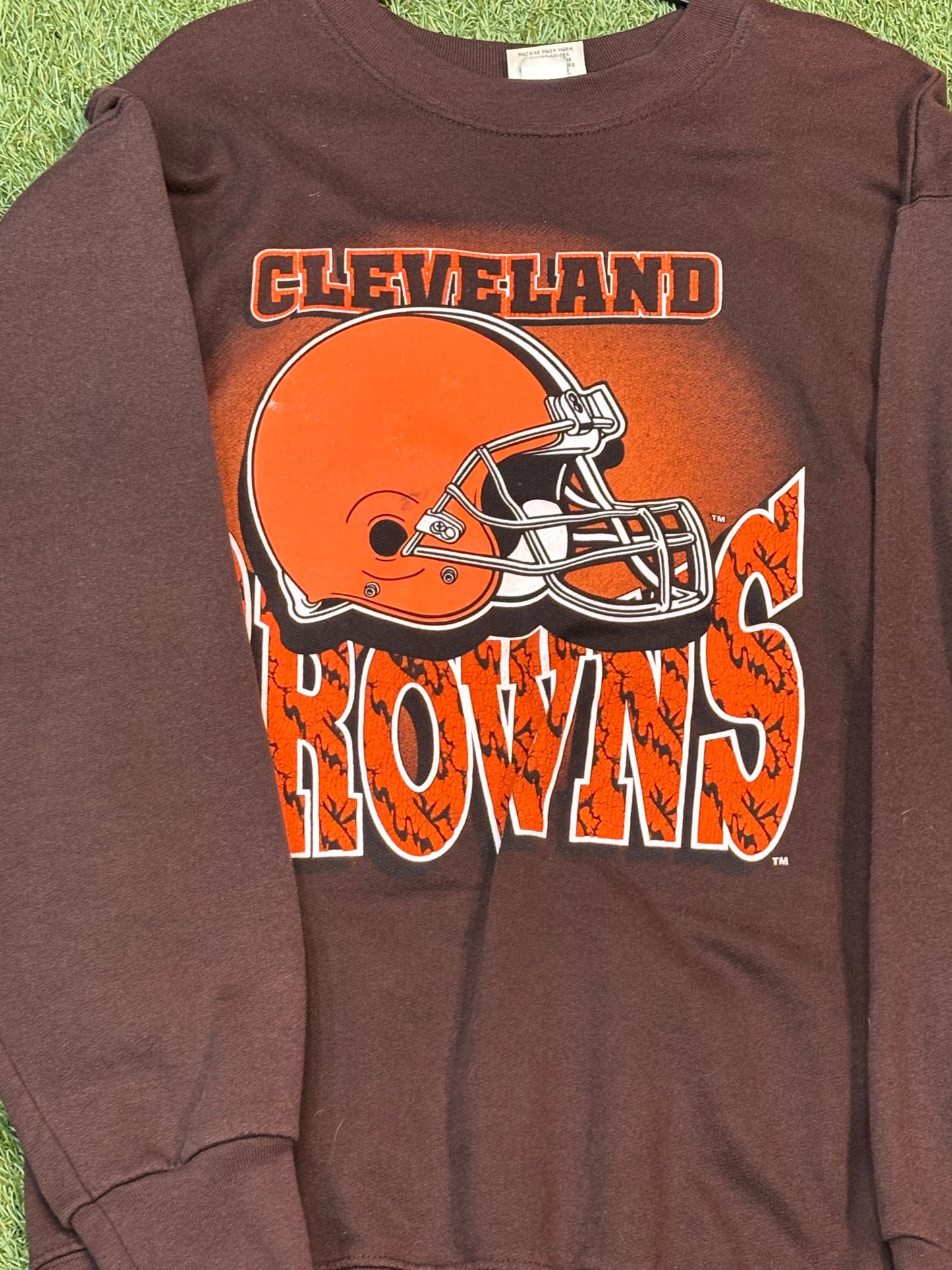 Vintage 90s Cleveland Browns Graphic Crewneck