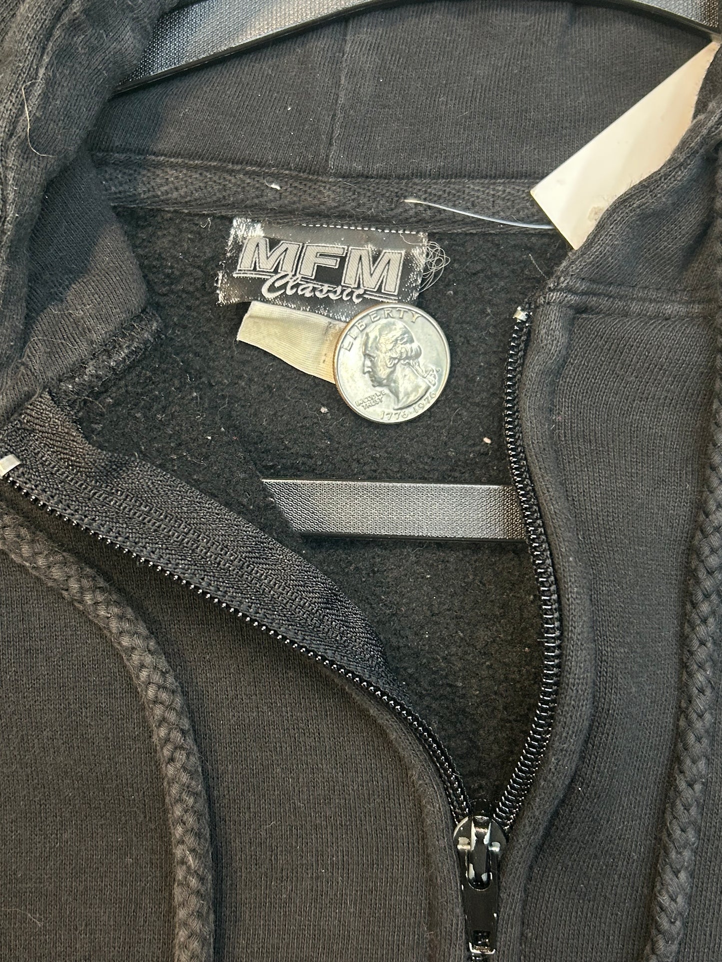 2007 AC DC Back In Black ZipUp Hoodie