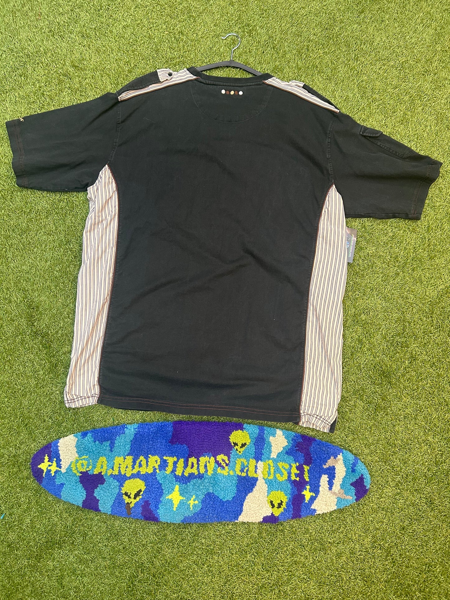 Y2K Coogi Embroidered Brown Logo Tee