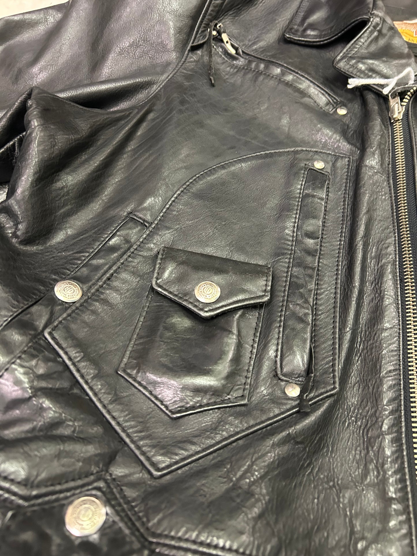 Vintage 2000s Harley Davidson Leather Jacket