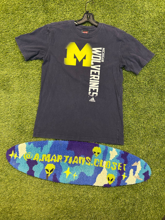 Y2K Adidas X Michigan Wolverines Tee