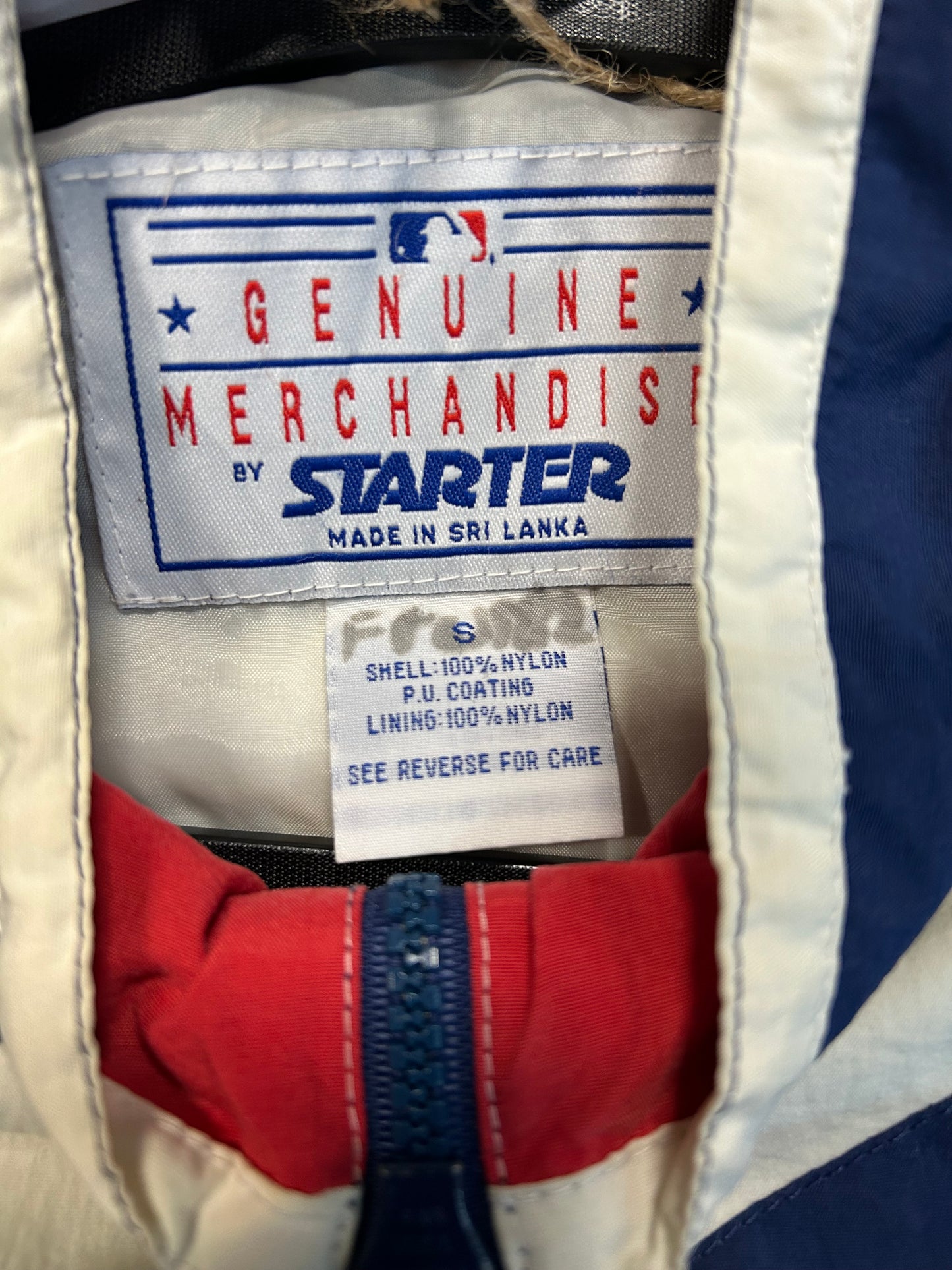 Vintage 90s MLB Cleveland Indians Starter Track Jacket