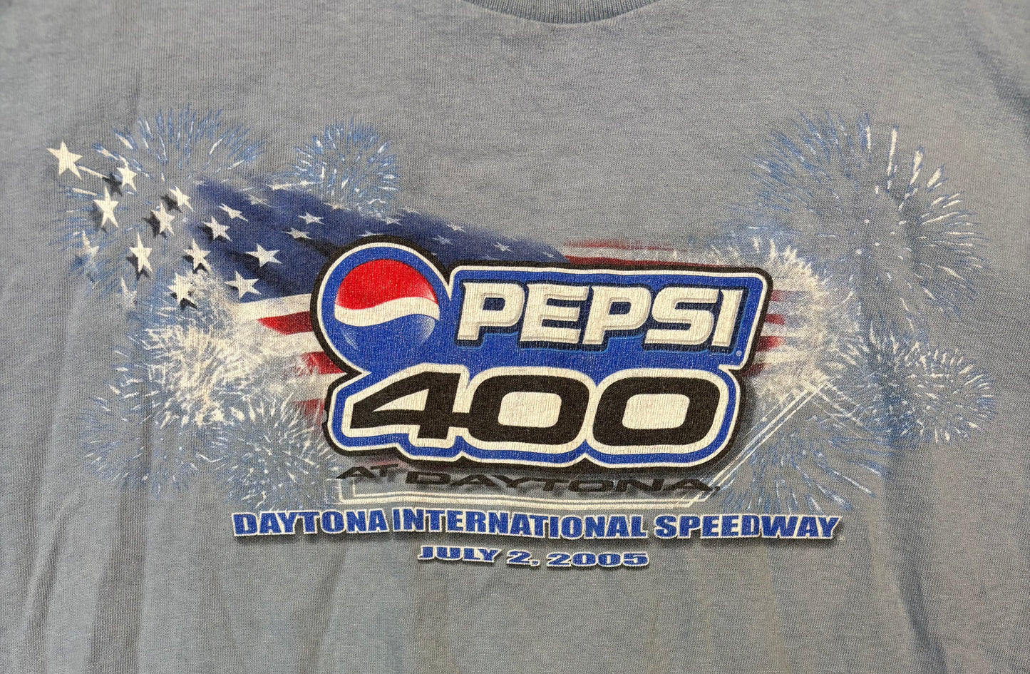 2005 Single Stitch Pepsi Daytona International Speedway Tee