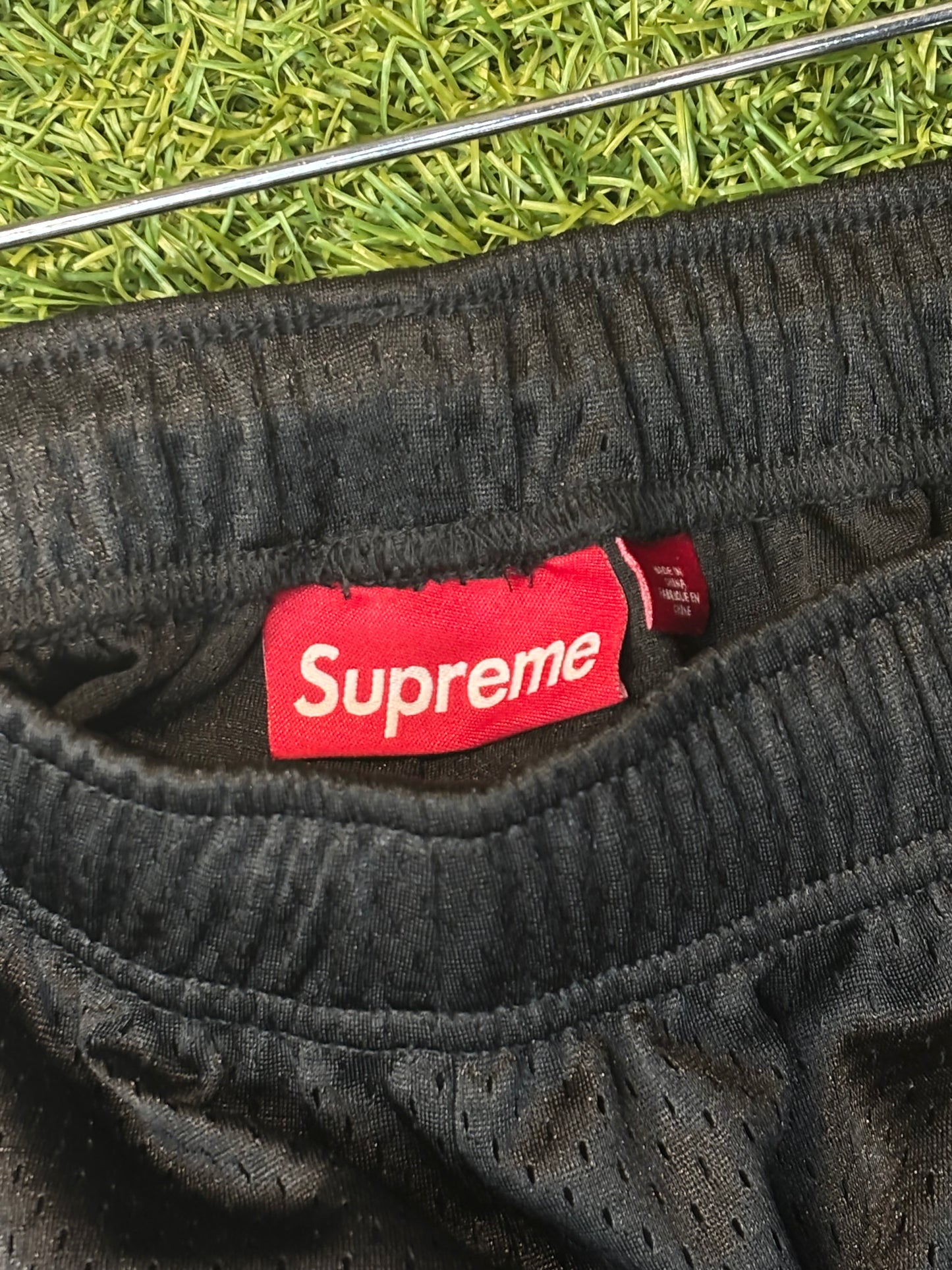 Supreme Small Box Logo Mesh Shorts