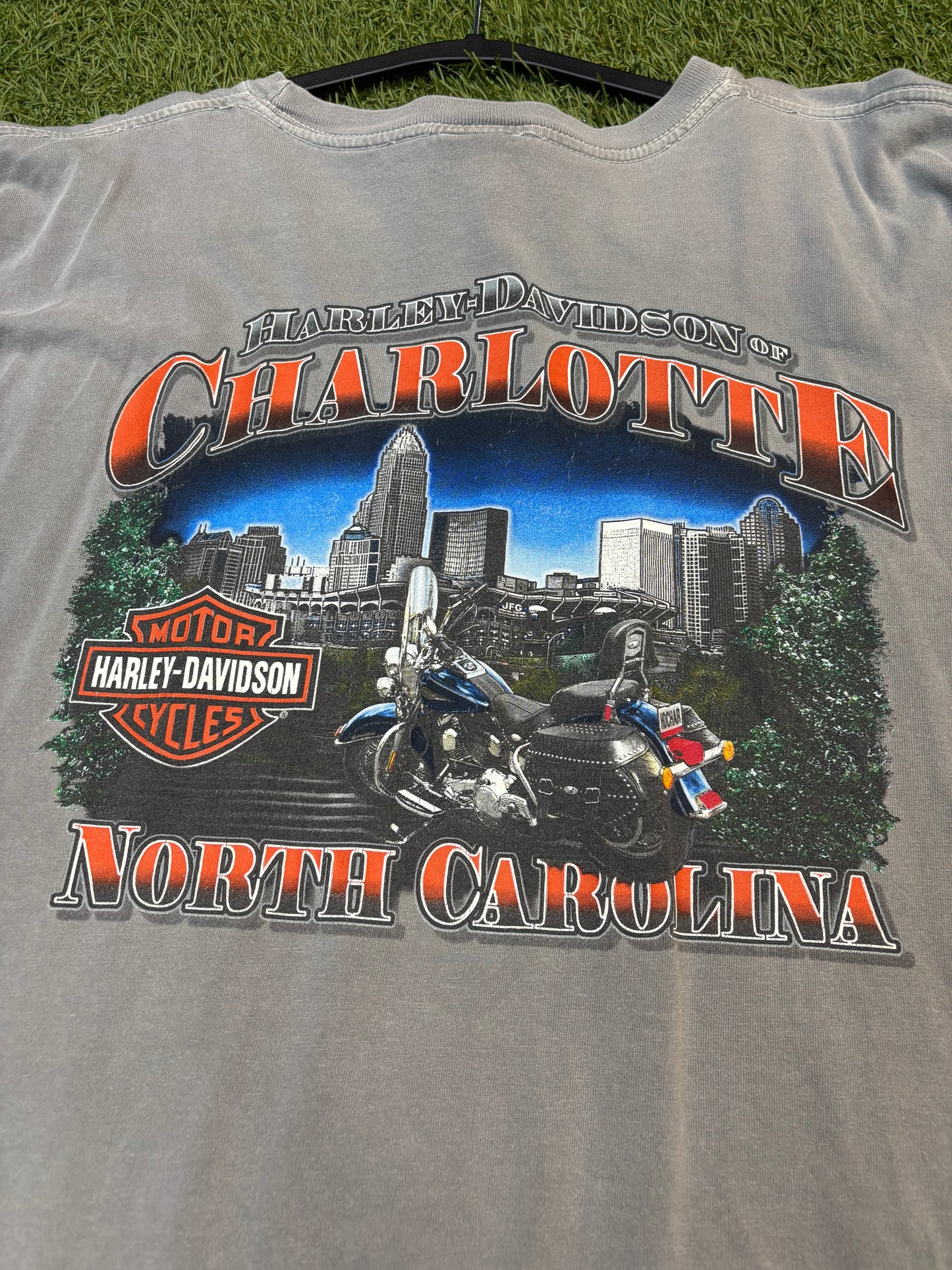 Vintage Harley Davidson Tee Eagle Graphic