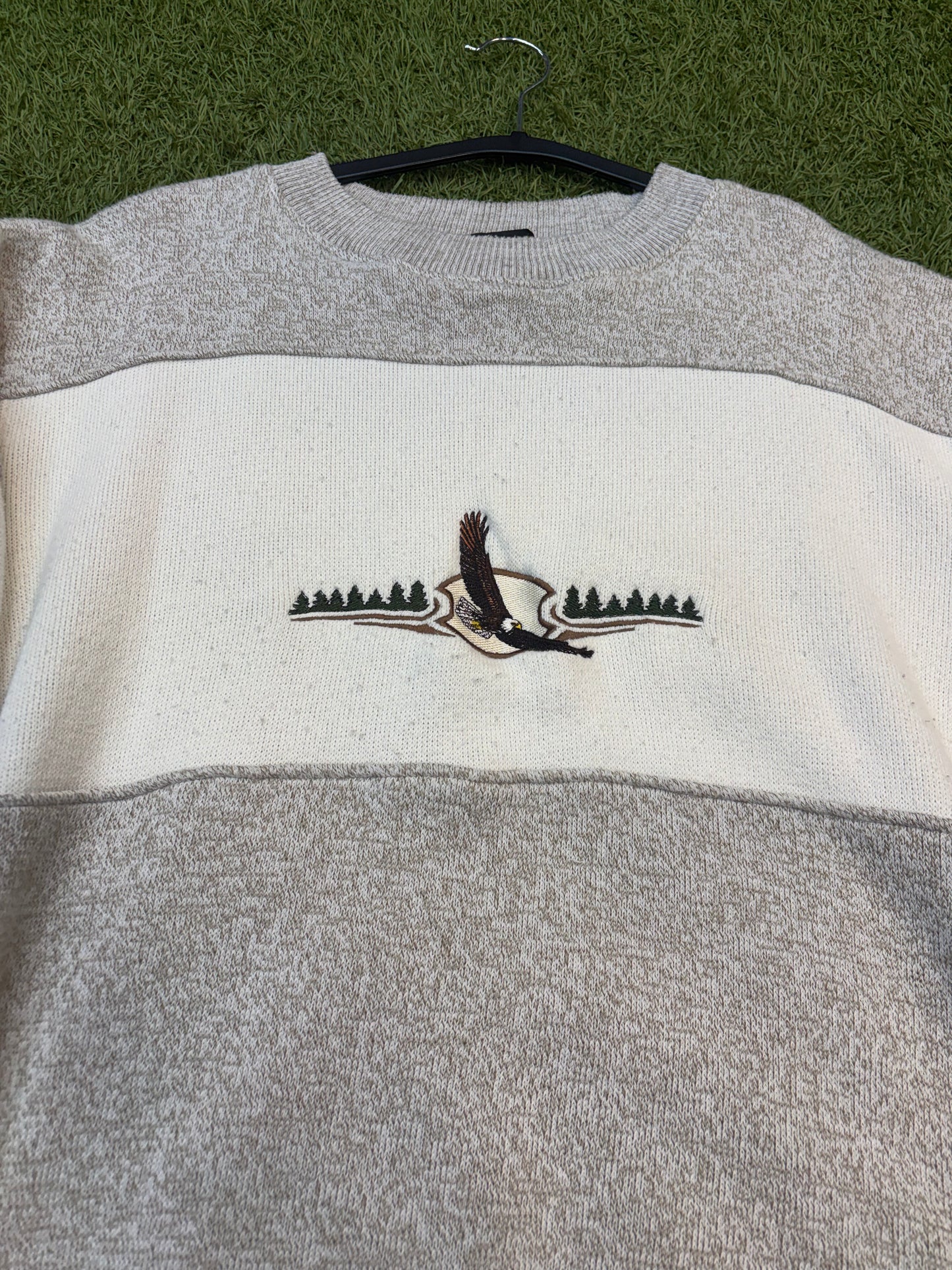 Vintage Renegade Club Soaring Eagle Embroidered Graphic
