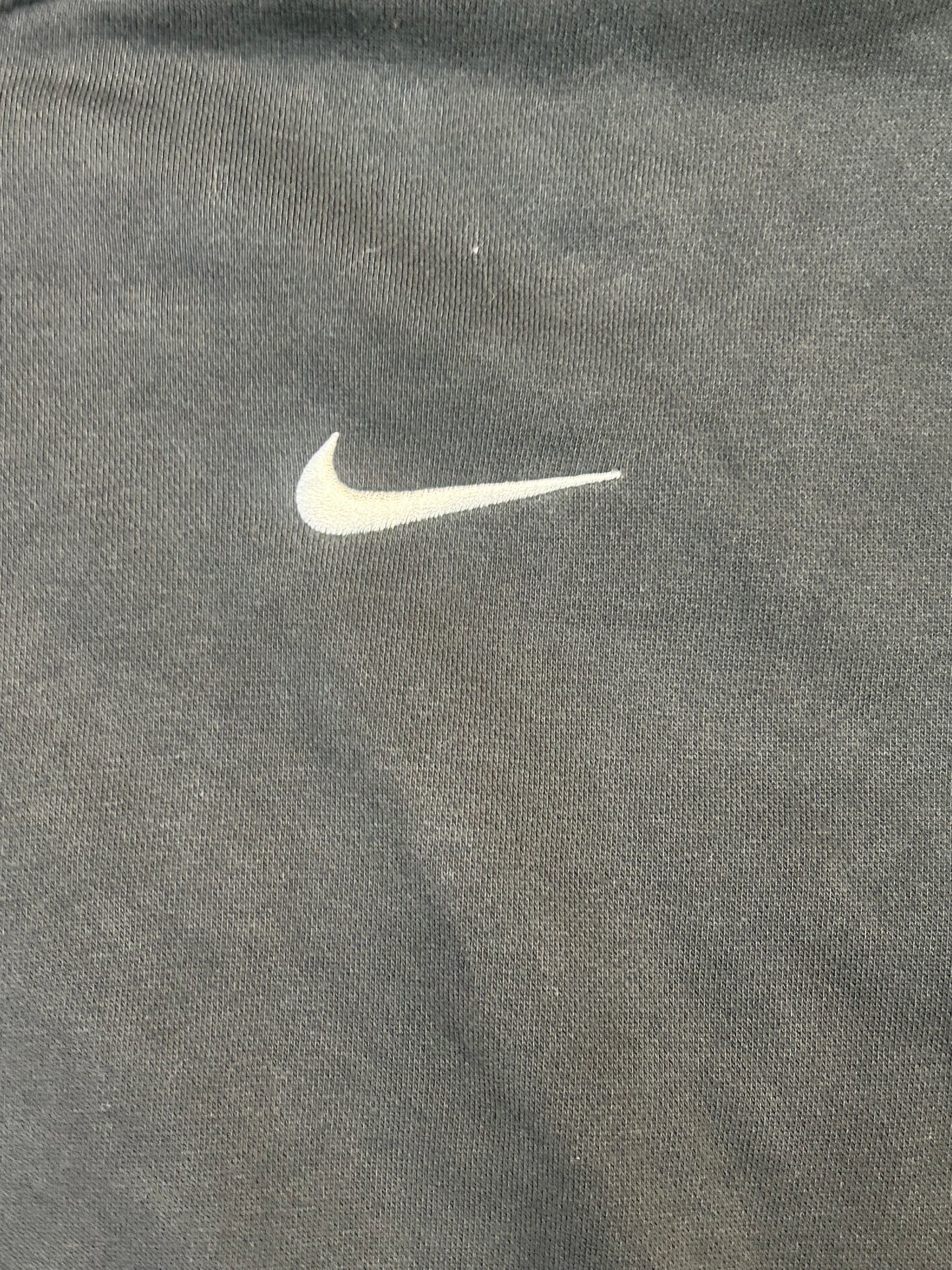 Y2K All Black Nike ZipUp W/Hood