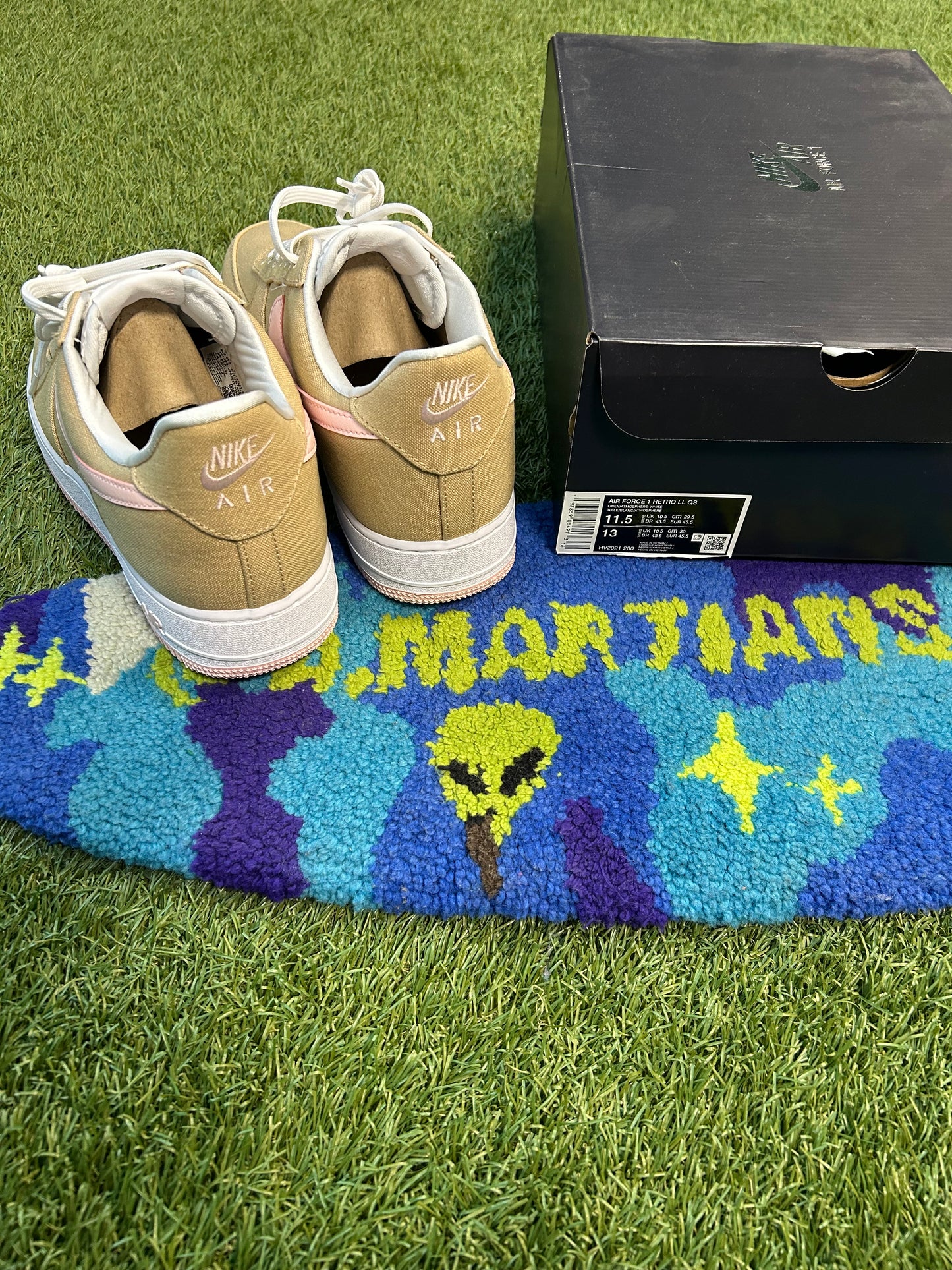 Nike Air Force 1 Low Linen Canvas