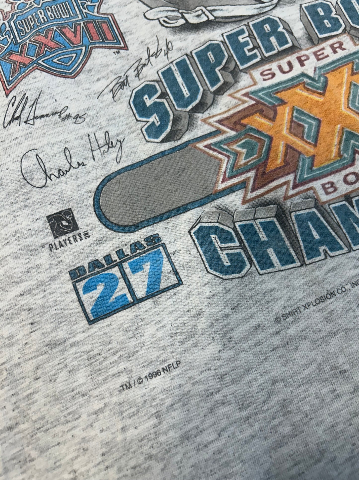 Vintage 1996 Dallas Cowboys Super Bowl Champs Tee