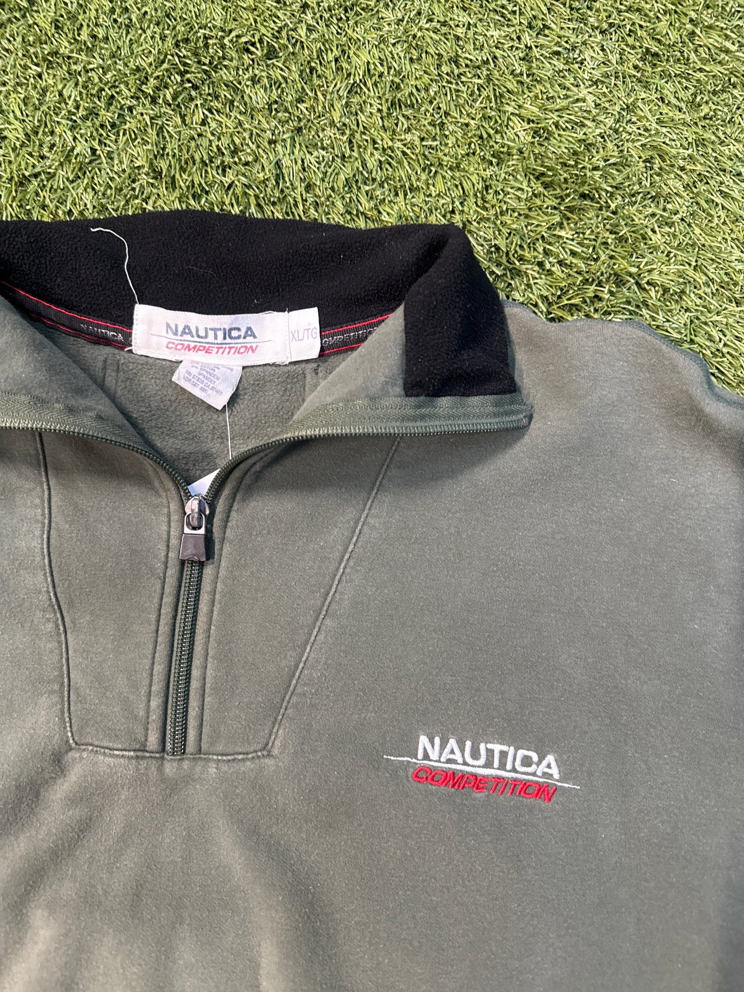 Y2K “NAITICA” QTR ZIP SWEATSHIRT