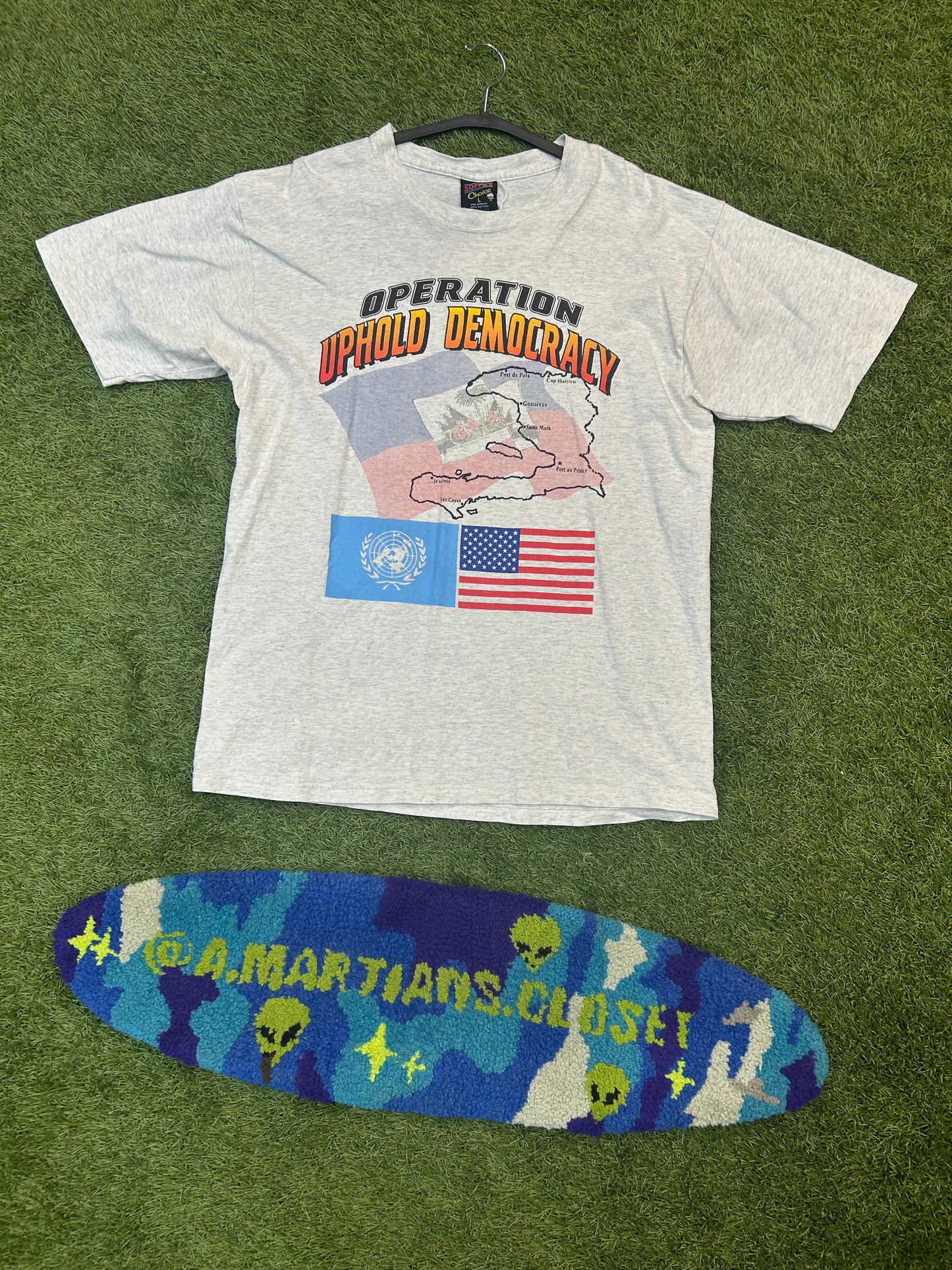 Vintage Operation Uphold Democracy War Tee