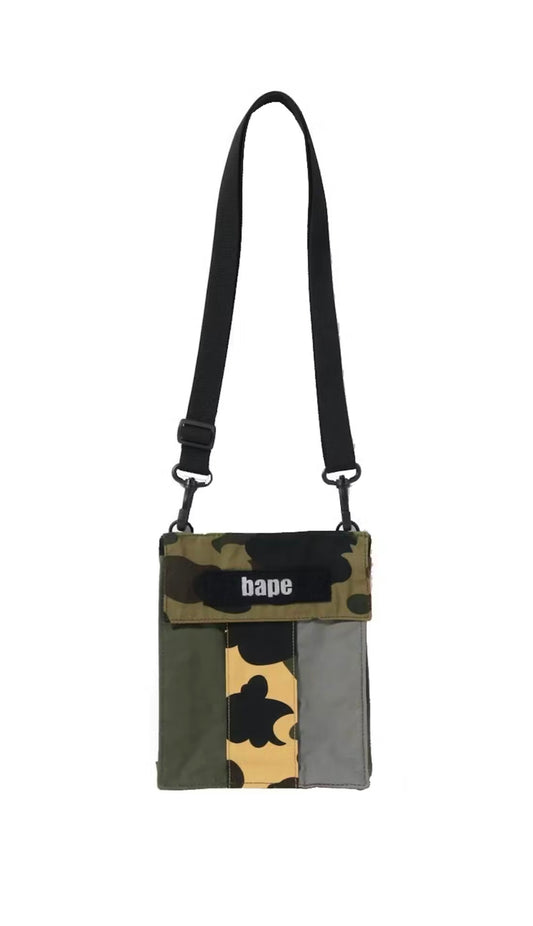 Bape Crazy Pattern Shoulder Bag