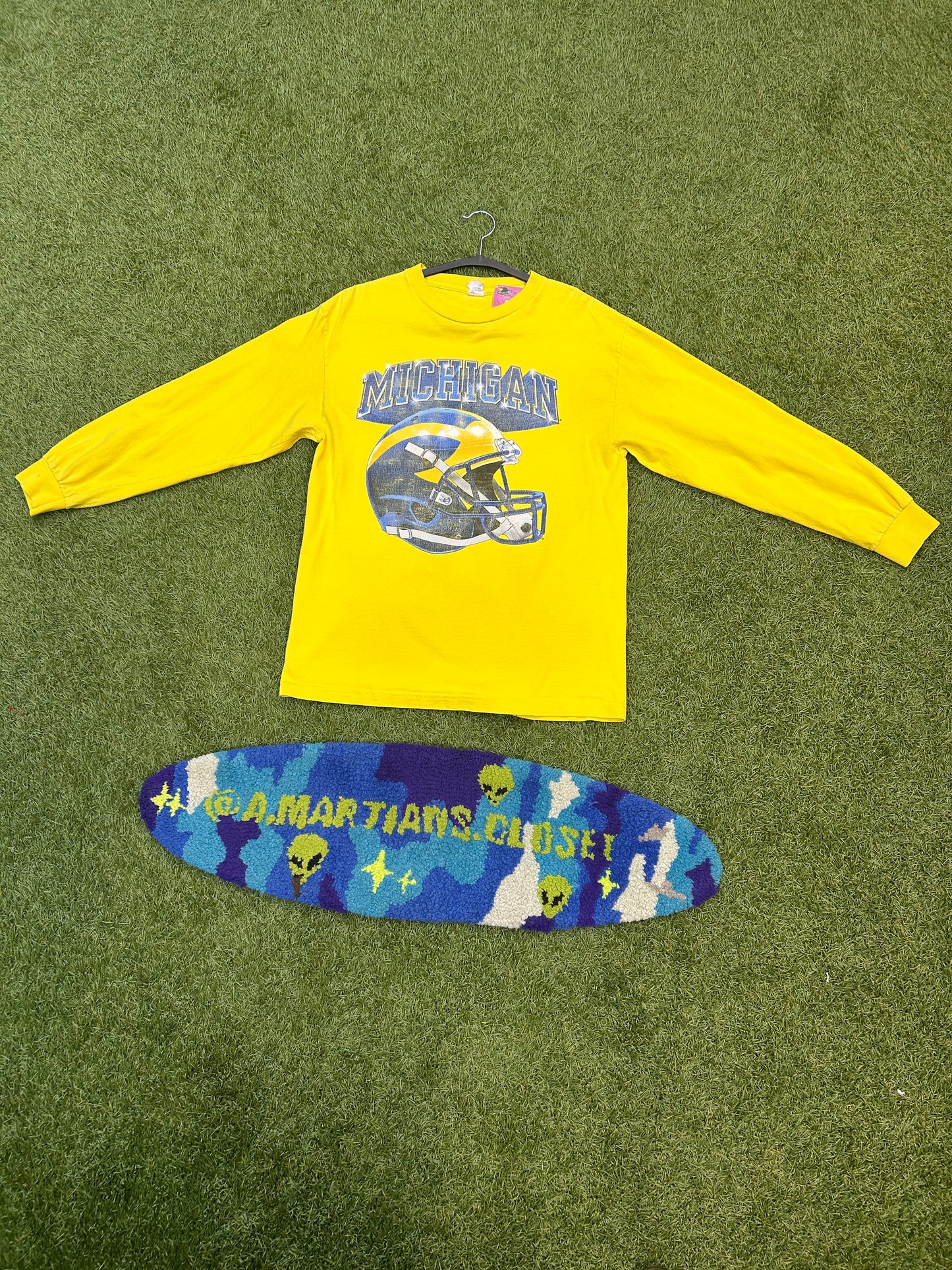 Y2K Michigan Wolverines Long Sleeve Tee