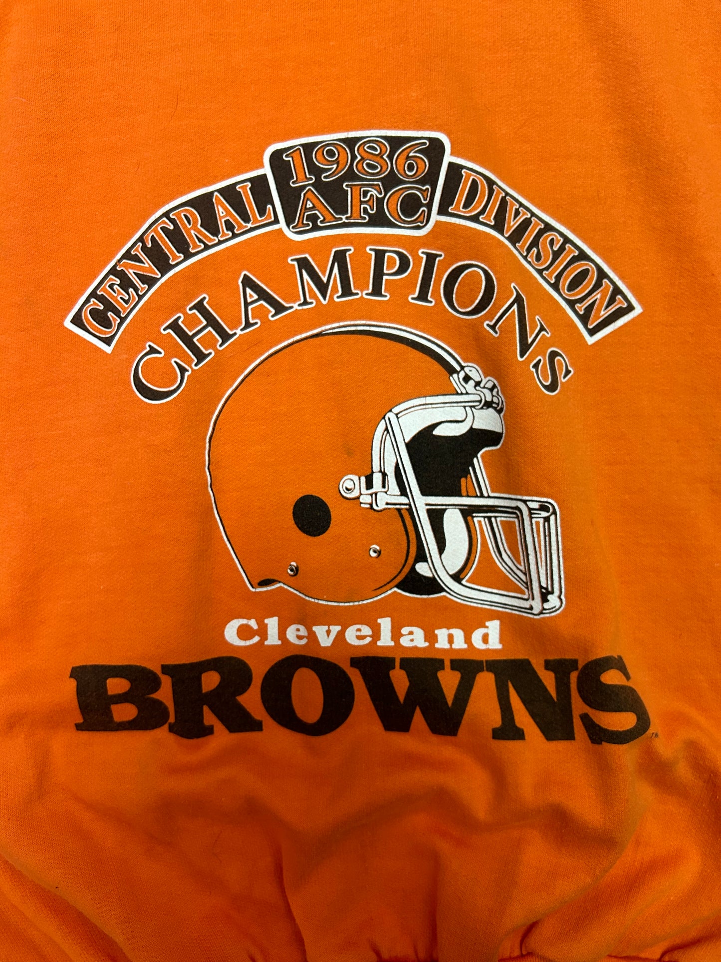 Vintage 90s AFC Division Champions Cleveland Browns Crewneck