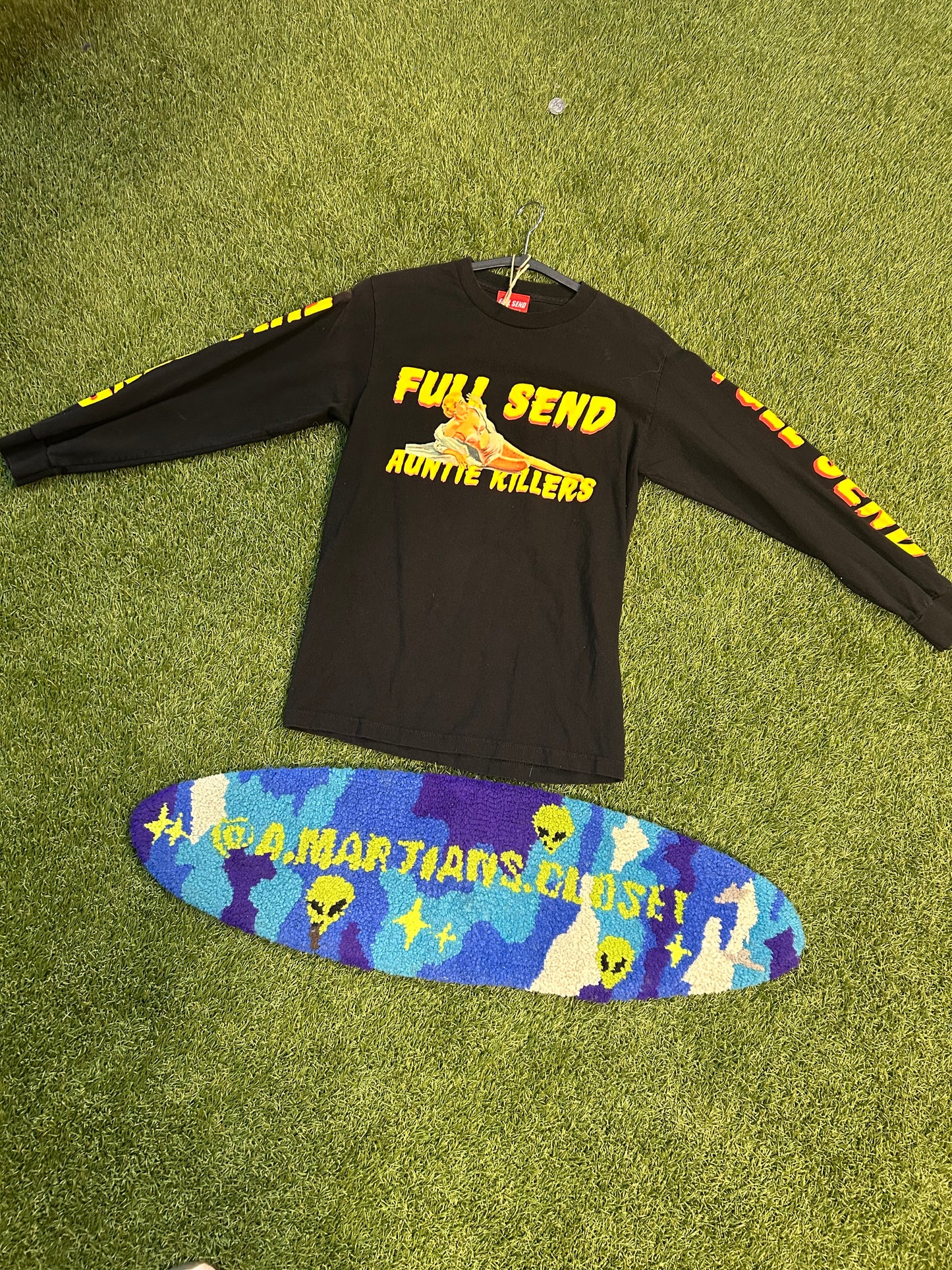 Nelk Boys Full Send Auntie Killers Long Sleeve Tee