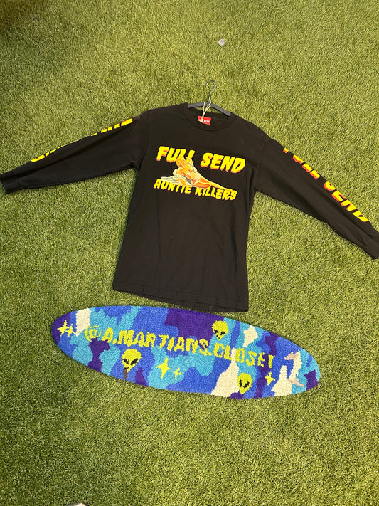 Nelk Boys Full Send Auntie Killers Long Sleeve Tee