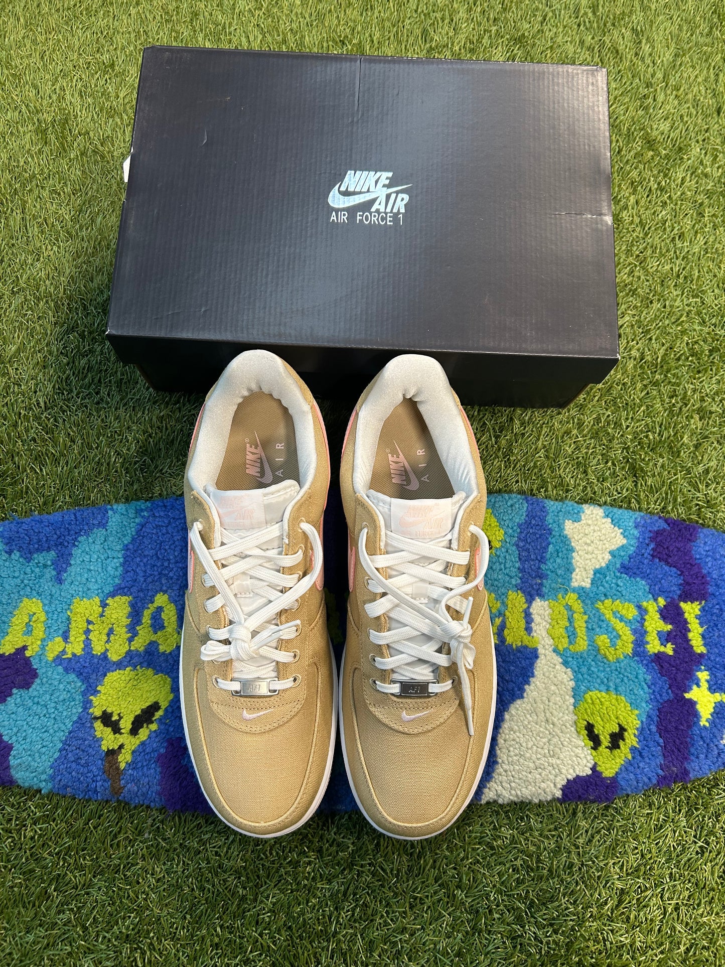 Nike Air Force 1 Low Linen Canvas