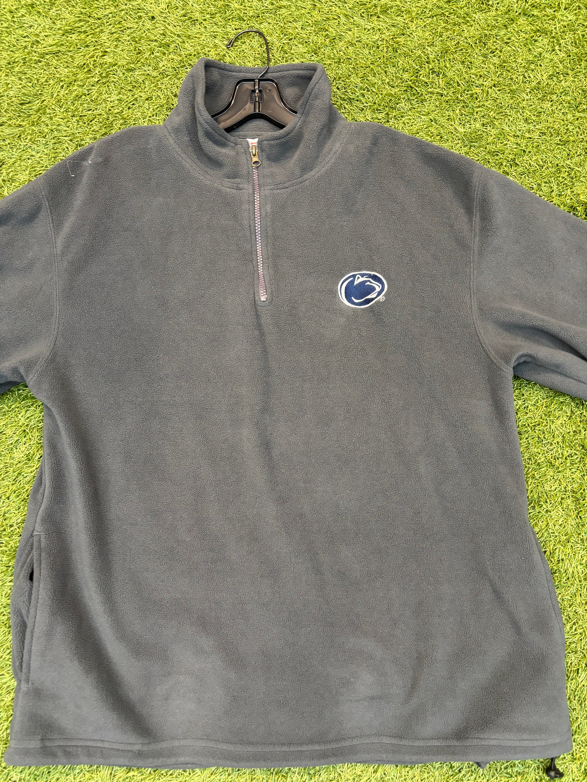 Gray Penn State Nittany Lions Gray Quarter Zip
