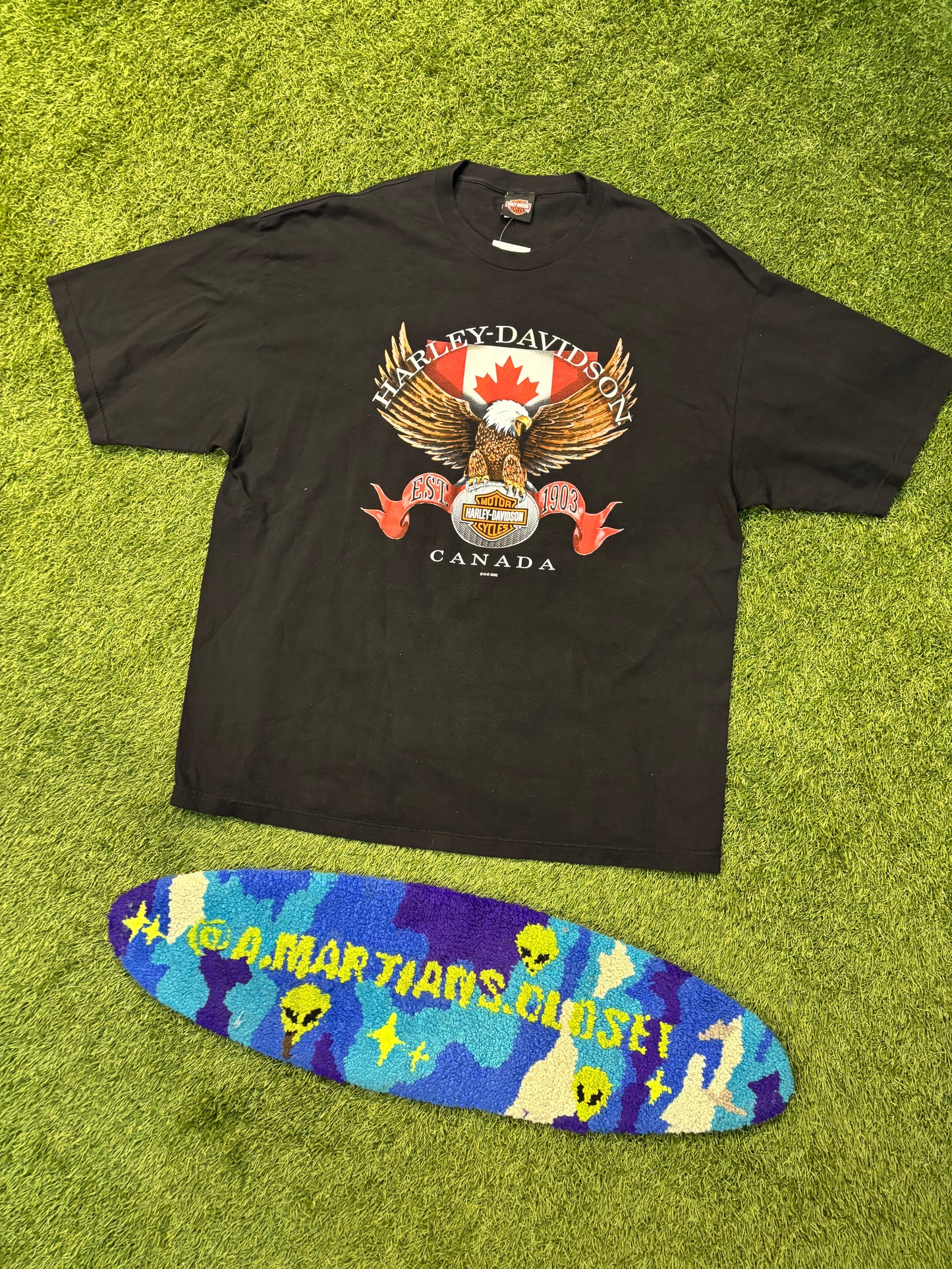 2002 Harley Davidson Canadian Eagle Tee
