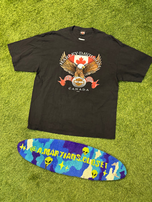 2002 Harley Davidson Canadian Eagle Tee