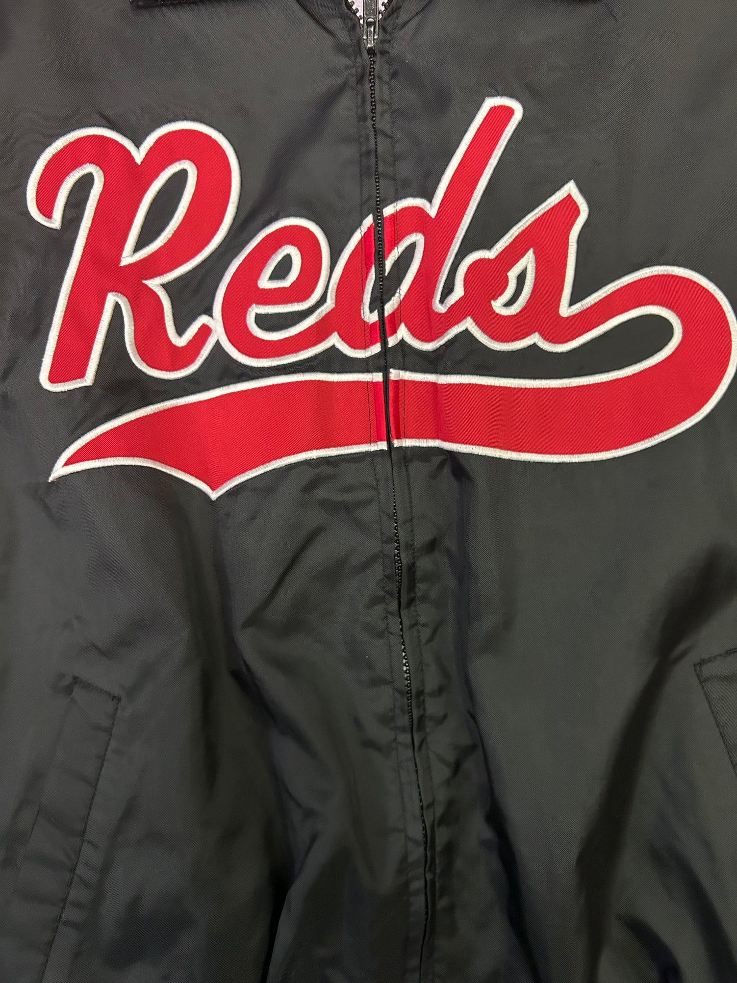 Vintage Majestic Tag Cincinnati Reds Baseball Jacket