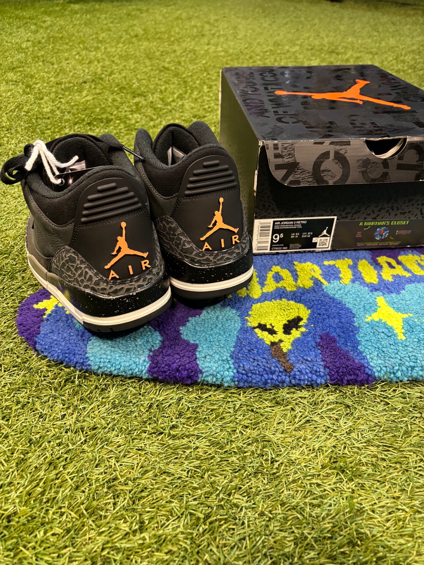 Jordan Retro 3s Fear Pack