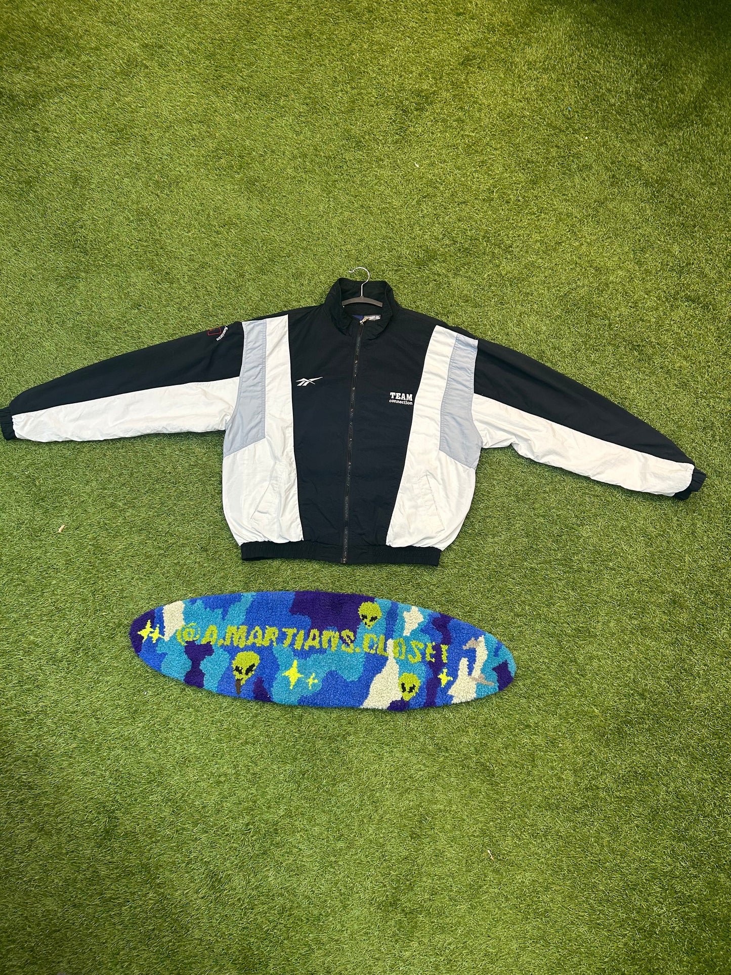 Vintage 90s Reebok Team Connection Track Jacket