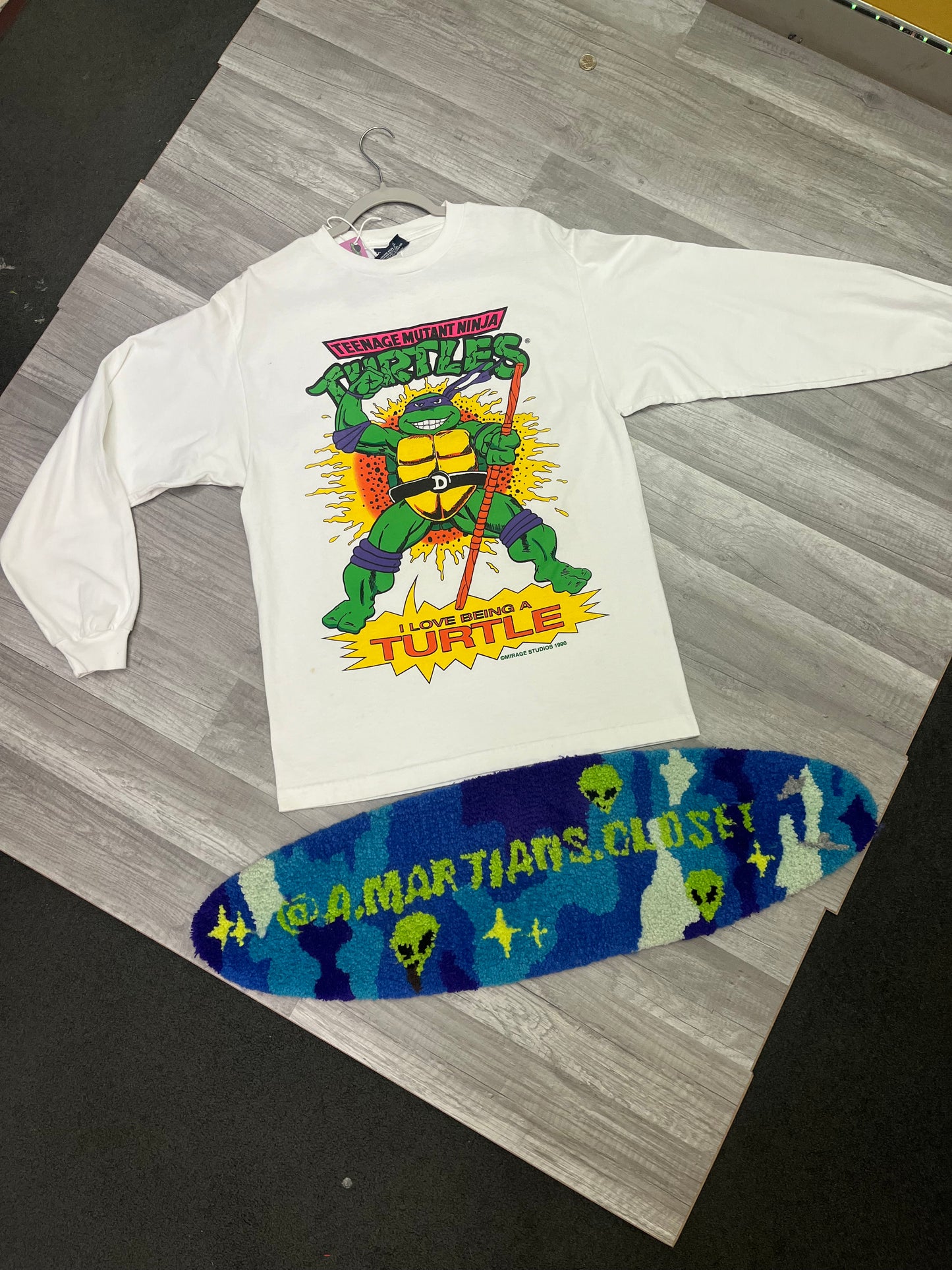 Rare Vintage 1990 Teenage Mutant Ninja Turtles Donatello Tee