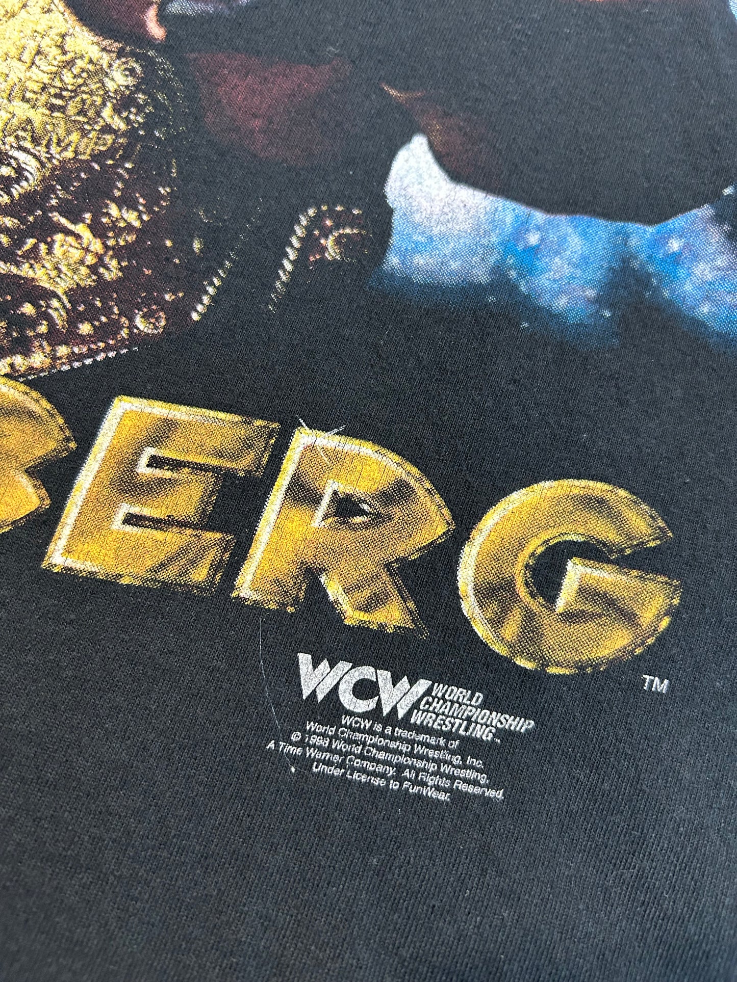 Vintage 1998 WCW Goldberg World Heavyweight Wrestling Champ