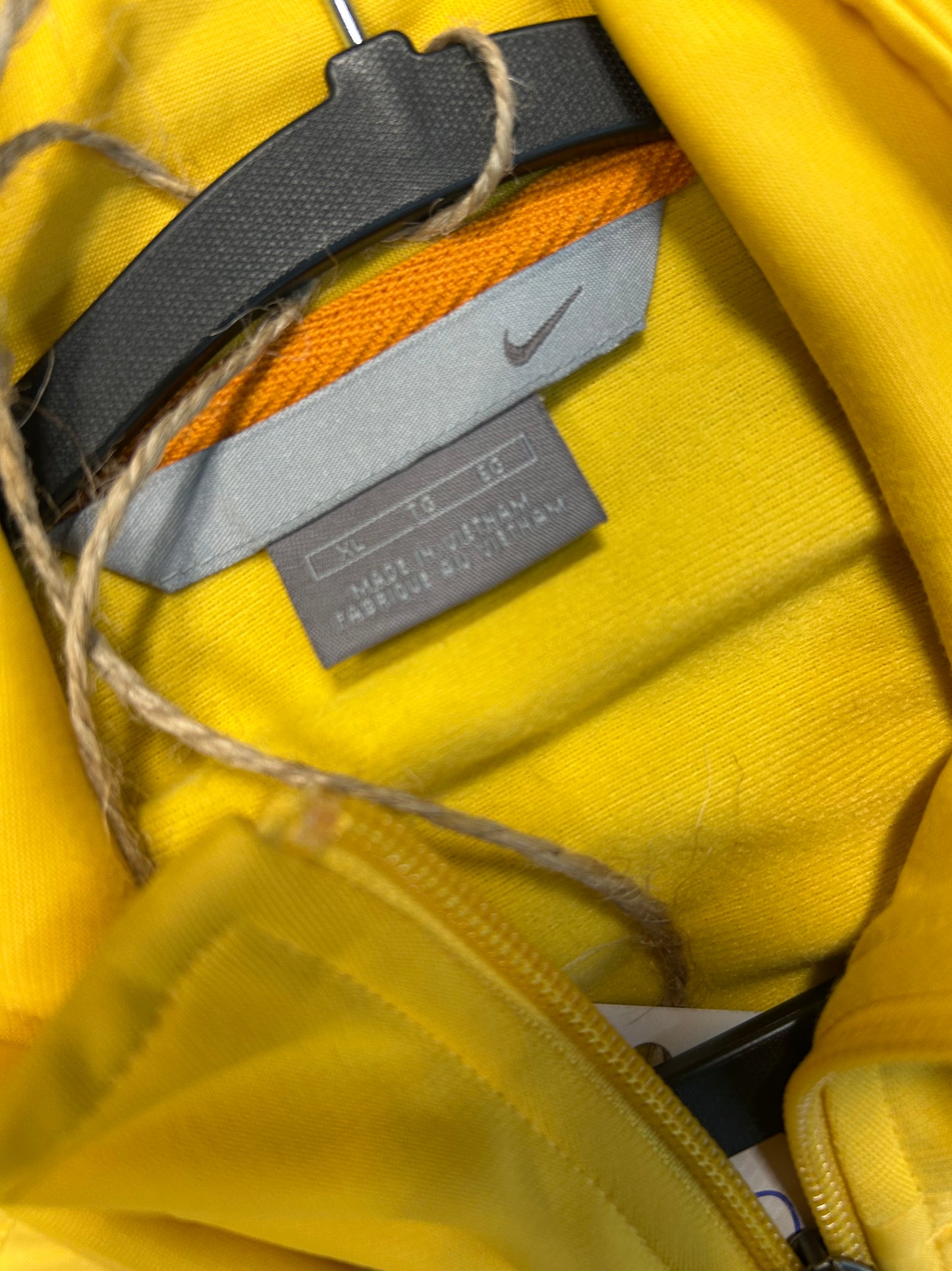 Y2K Yellow Nike Track Jacket