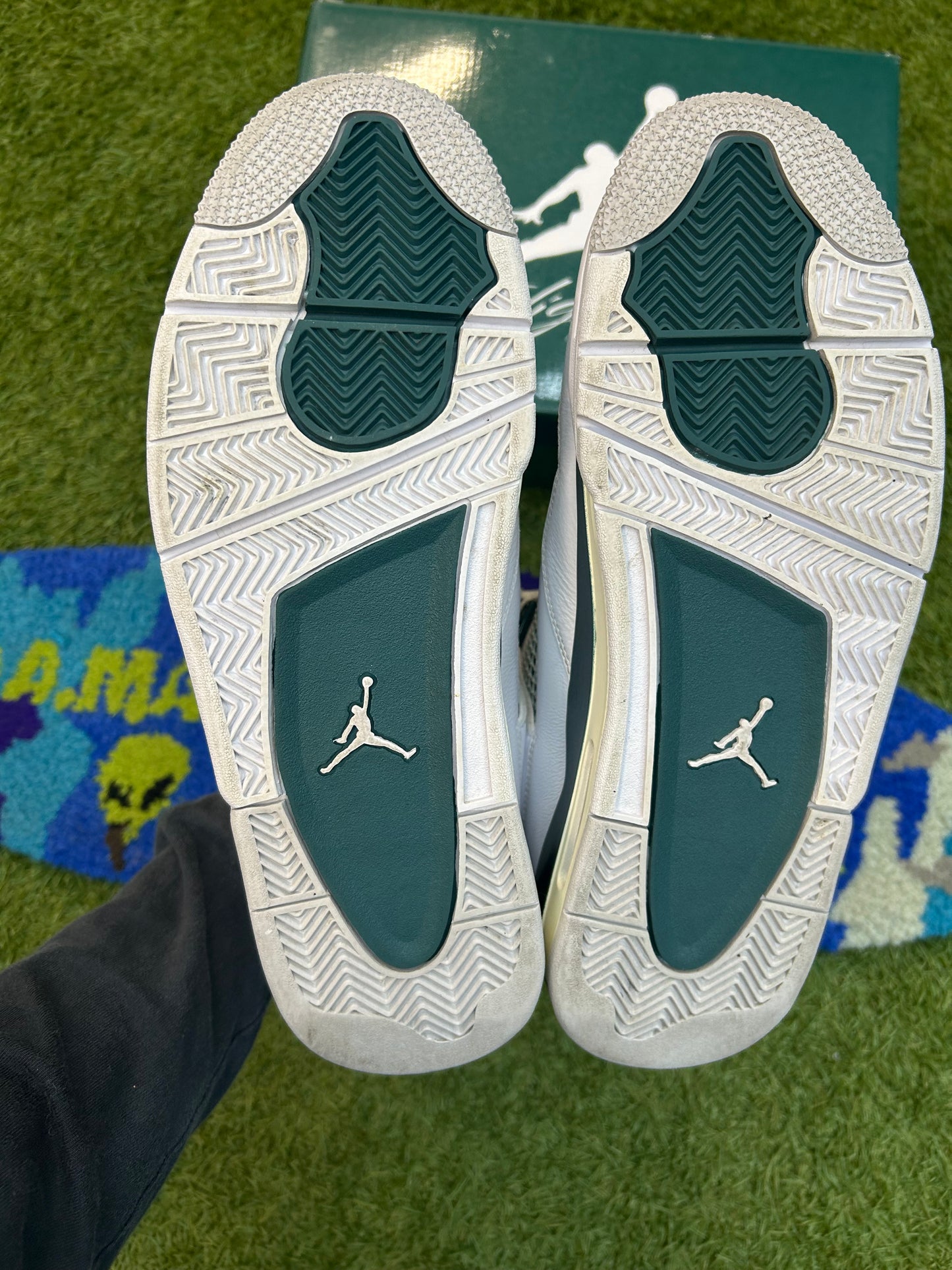 Jordan 4 Retro Oxidized Green(Used)