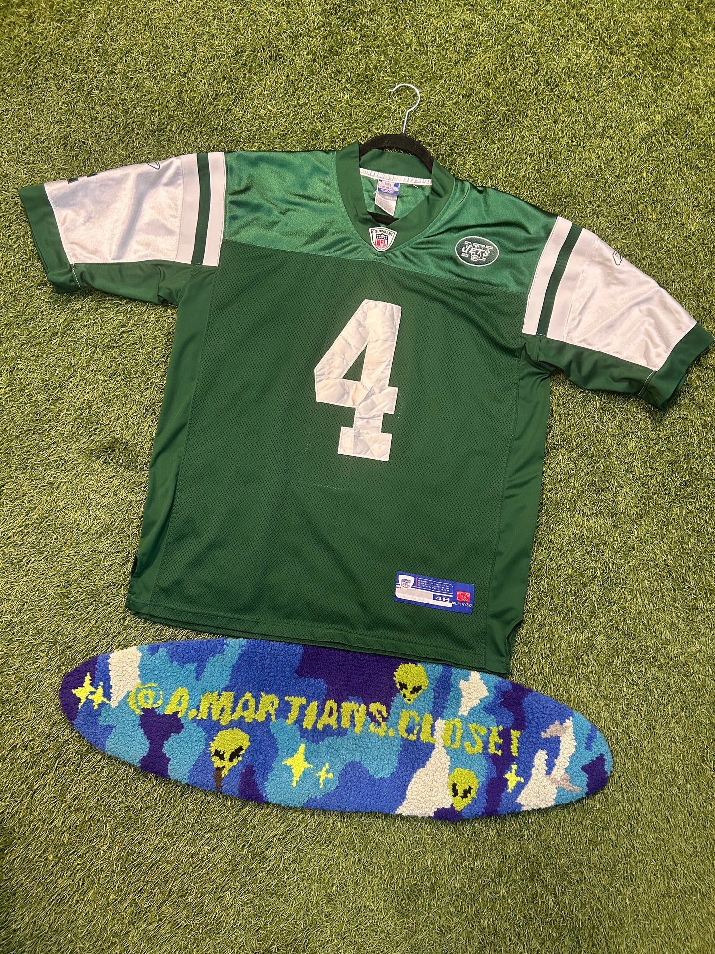 Vintage Reebok New York Jets Brett Favre NFL Jersey