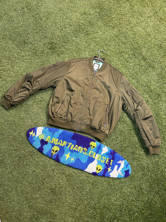 New Age GAP Green Bomber Jacket