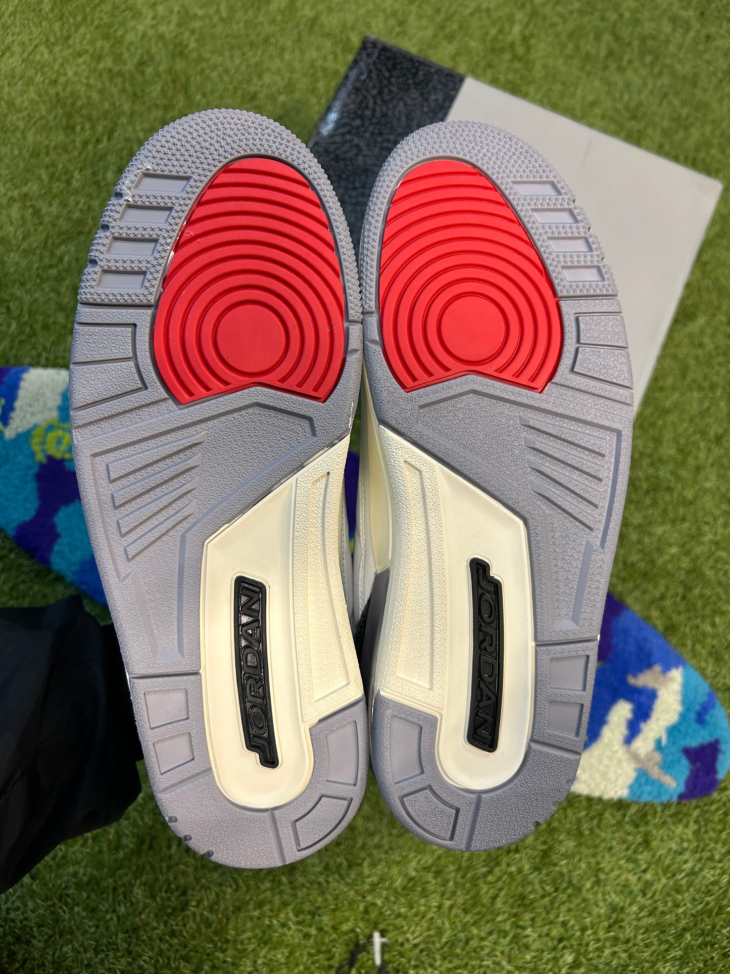 Jordan Retro 3 White Cement Reimagined