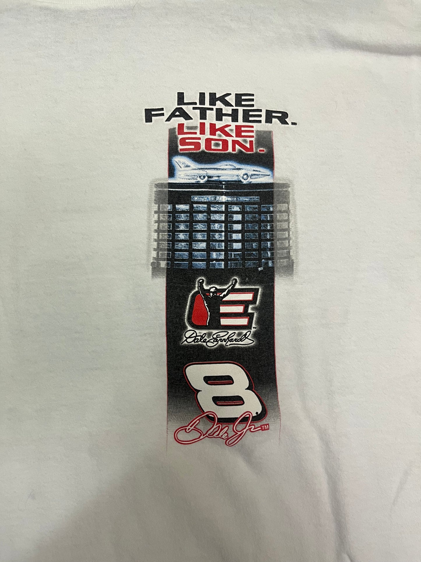 Vintage 2000s Dale Earnhardt Like Father Like Son Tee